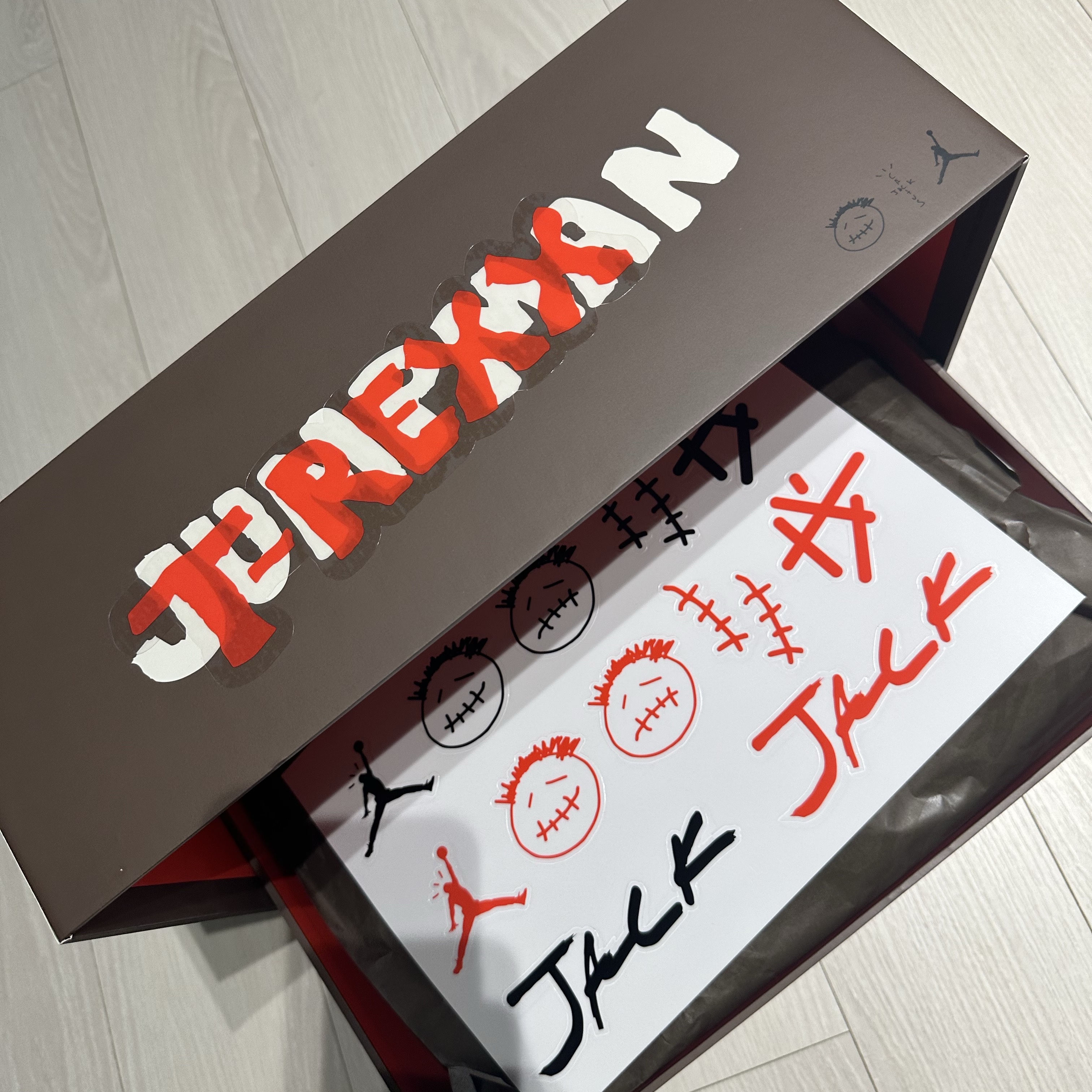Jordan x Travis Scott Jumpman Jack TR Bright Cactus 착용 스타일 - 1