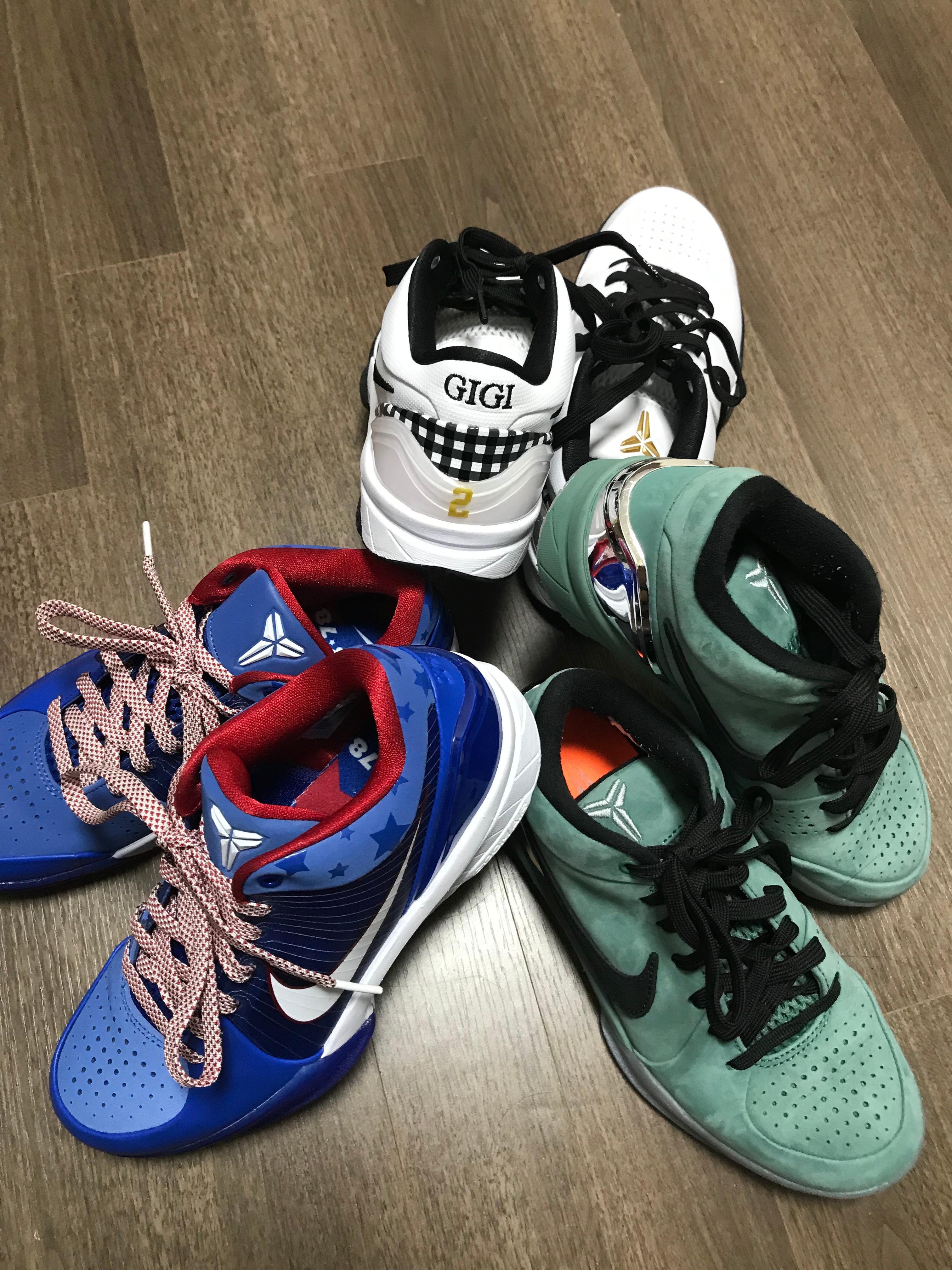 Nike Kobe 4 Protro Girl Dad, Nike Kobe 4 Protro Mambacita Gigi 착용 스타일 - 2