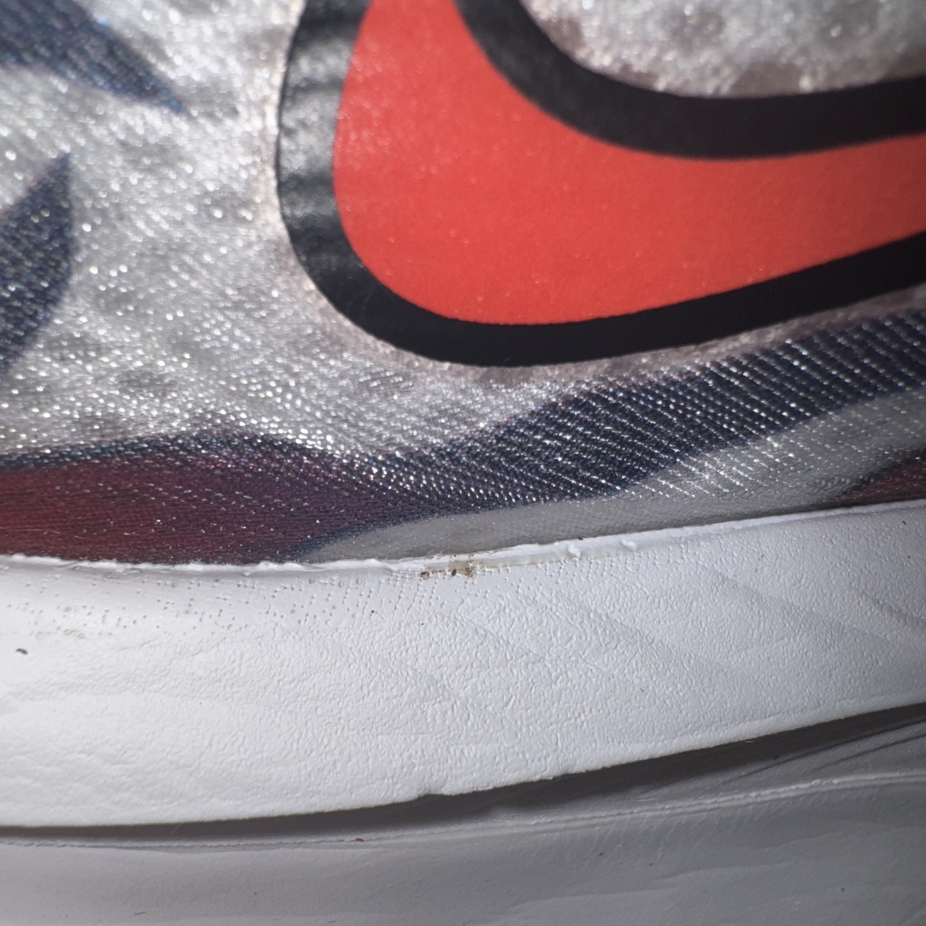 Nike Zoom Fly 6 PRM White Habanero Red 착용 스타일 - 3