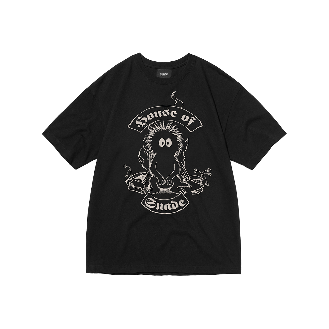 스웨이드 더스트 맨 티 블랙