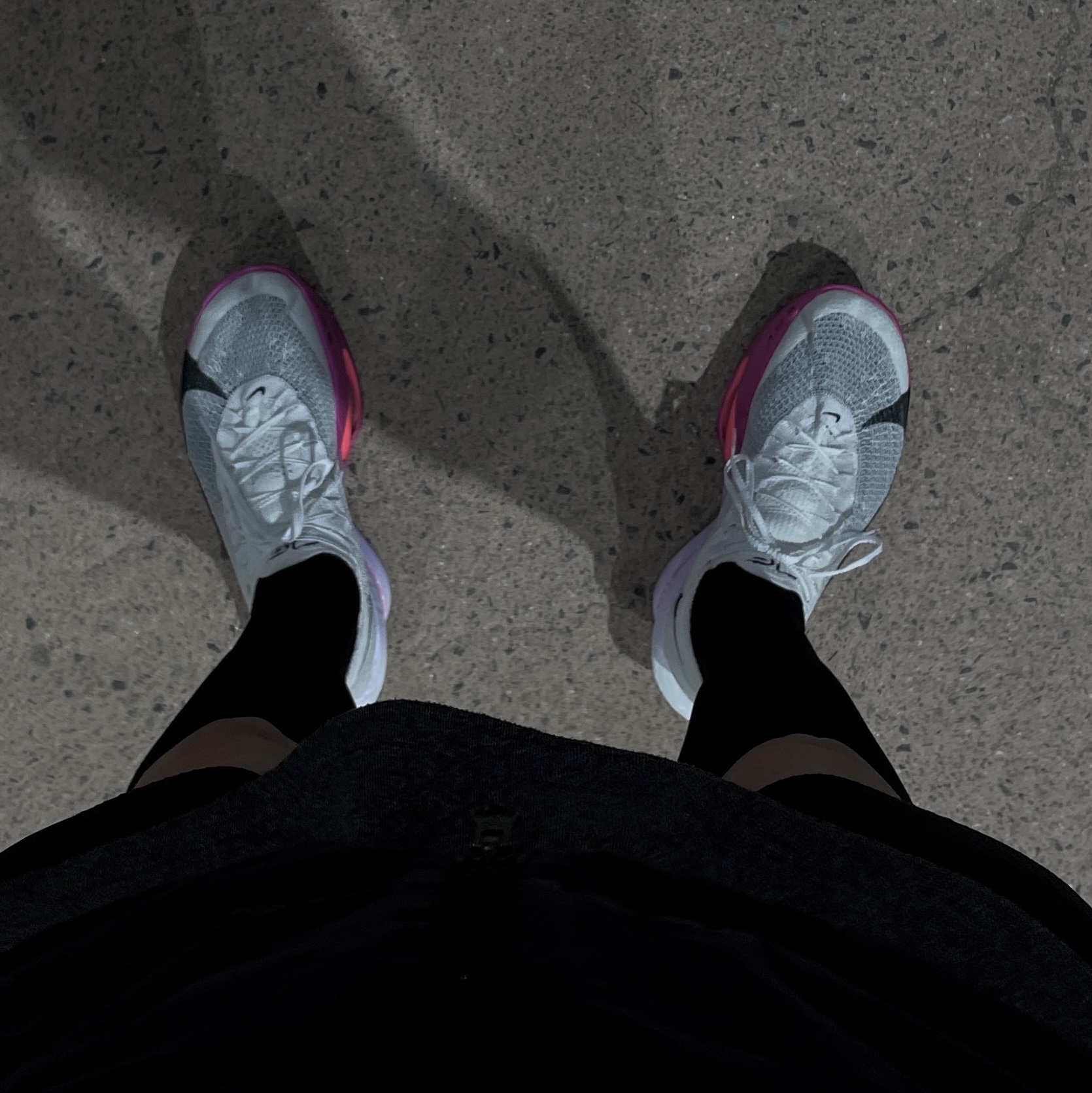 Nike Air Zoom Alphafly Next% 3 Hyper Pink 착용 스타일