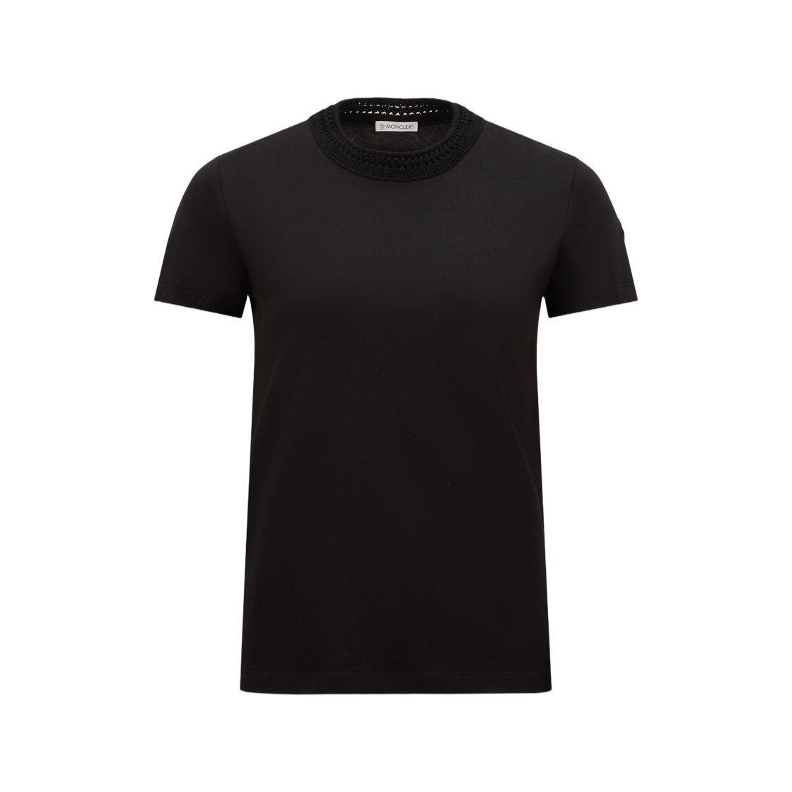 K1-093-8C00043-89ADC-999 (W) Moncler Short Sleeve T-Shirt Black - 25SS