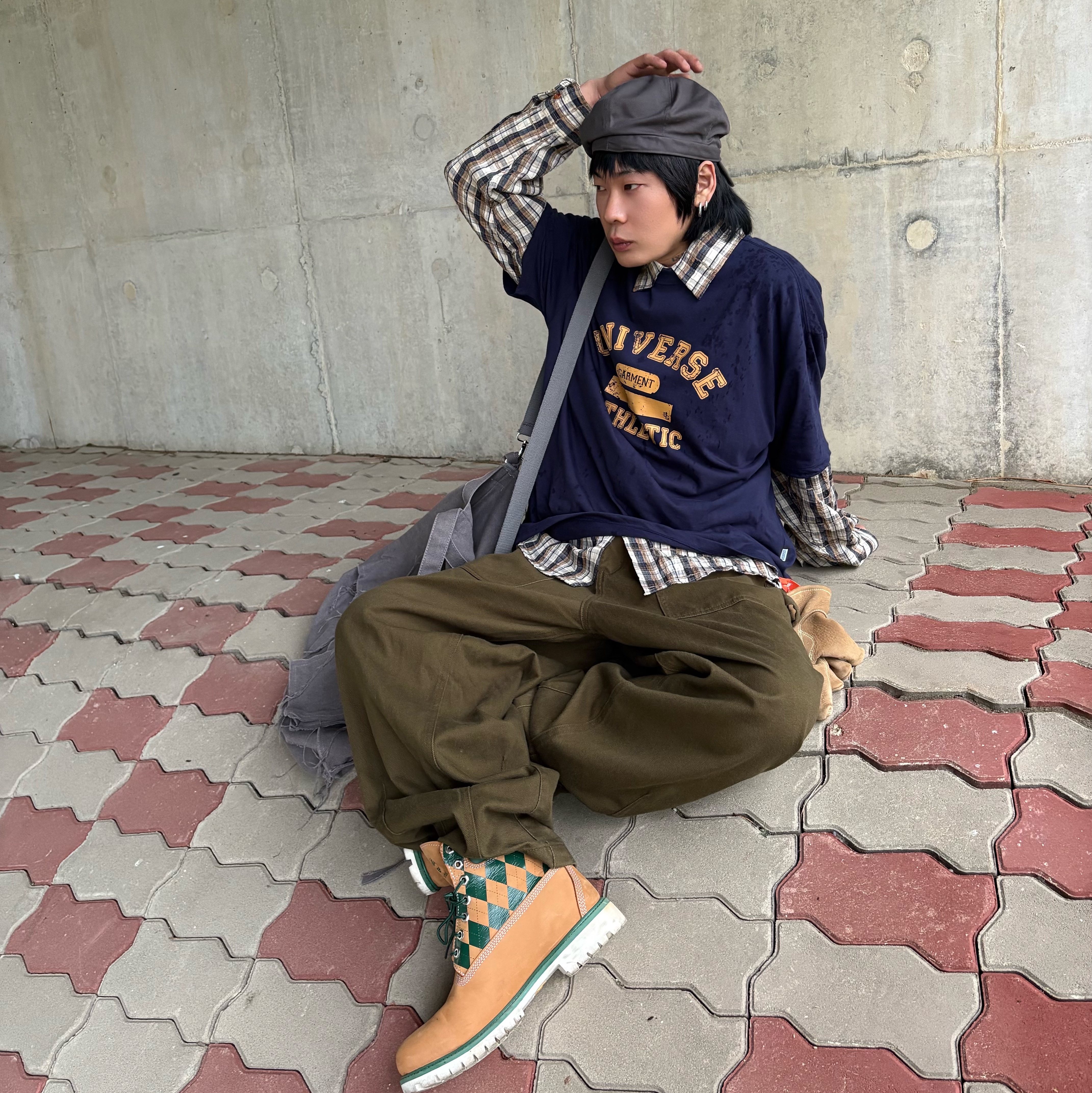 KASINA x Timberland 6 In Premium Vibram GTX Wheat 착용 스타일 - 1
