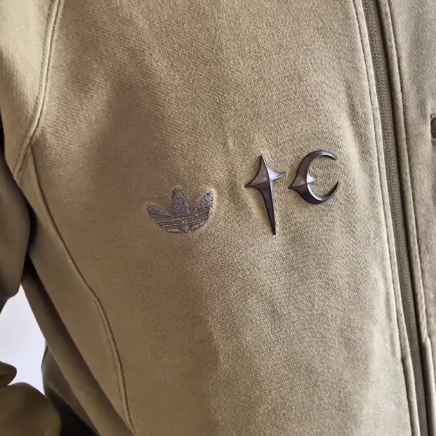 Adidas x Thug Club Track Top Focus Olive - KR Sizing, Adidas x Thug Club Track Top Black - KR Sizing 착용 스타일 - 6
