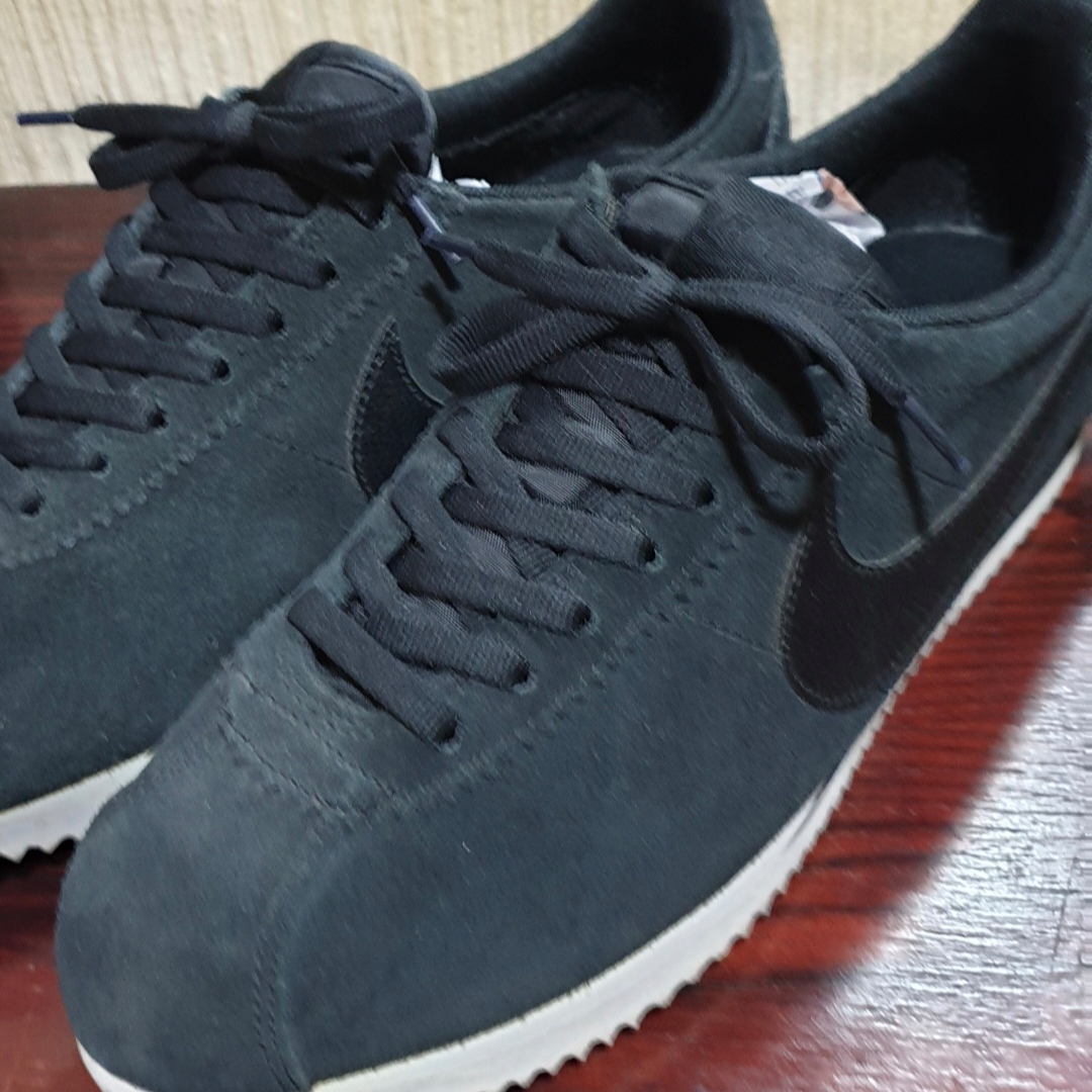 (W) Nike Cortez Textile SE Black Pink Ice 착용 스타일 - 2