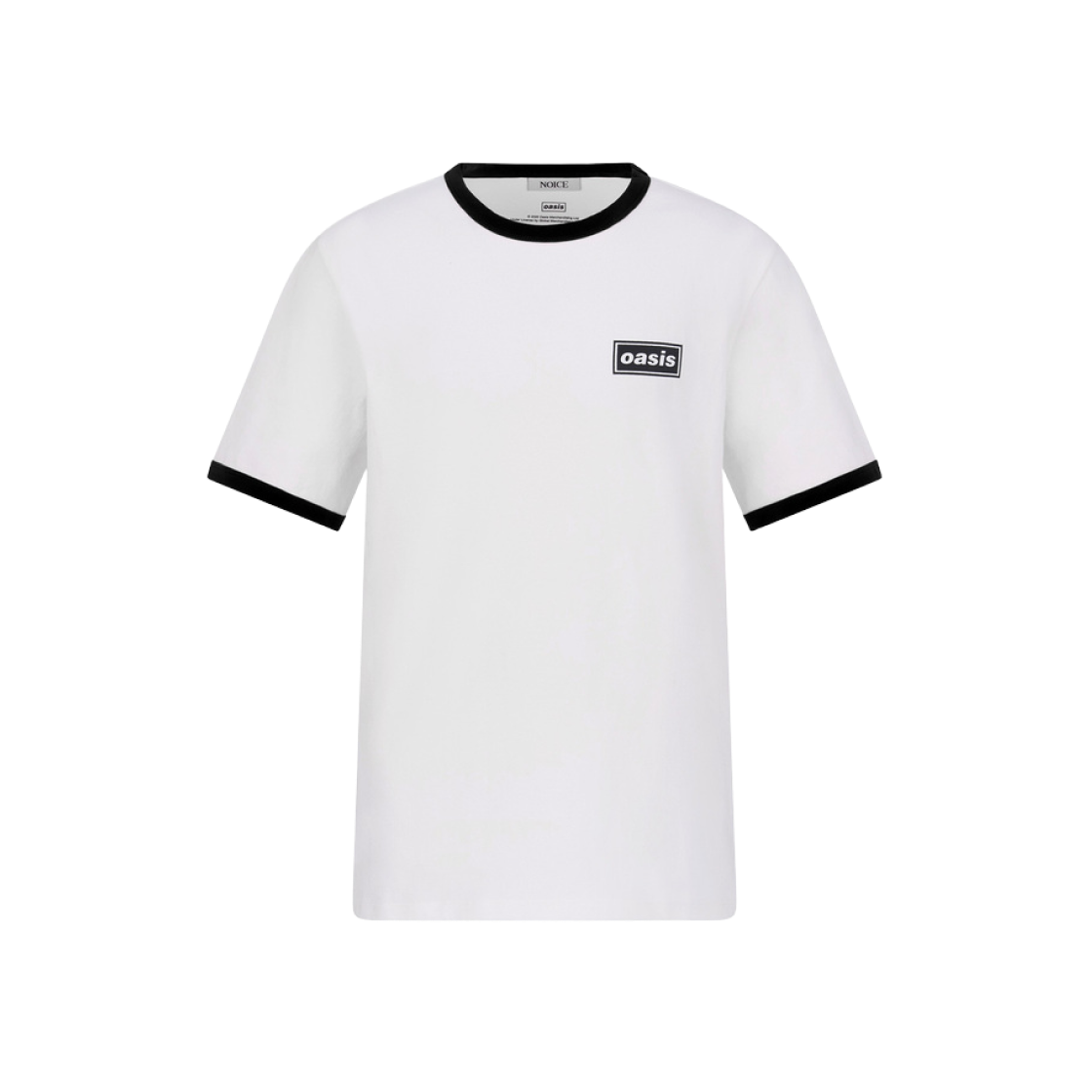 노이스 x 오아시스 밴드 티셔츠 블랙(Noice x Oasis Band T-Shirt Black)