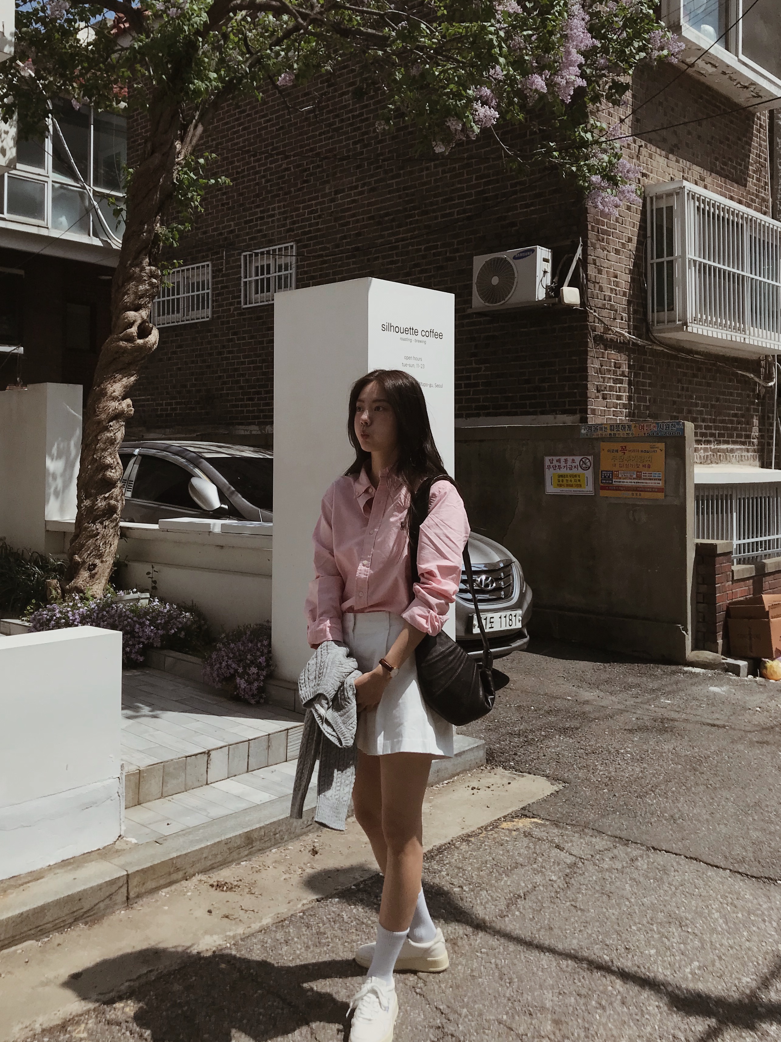 [30%적립] Polo Ralph Lauren Custom Fit Oxford Shirt Pink 착용 스타일 - 2