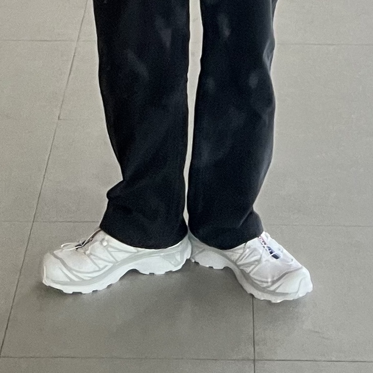 Salomon XT-6 ADV White 착용 스타일 - 2