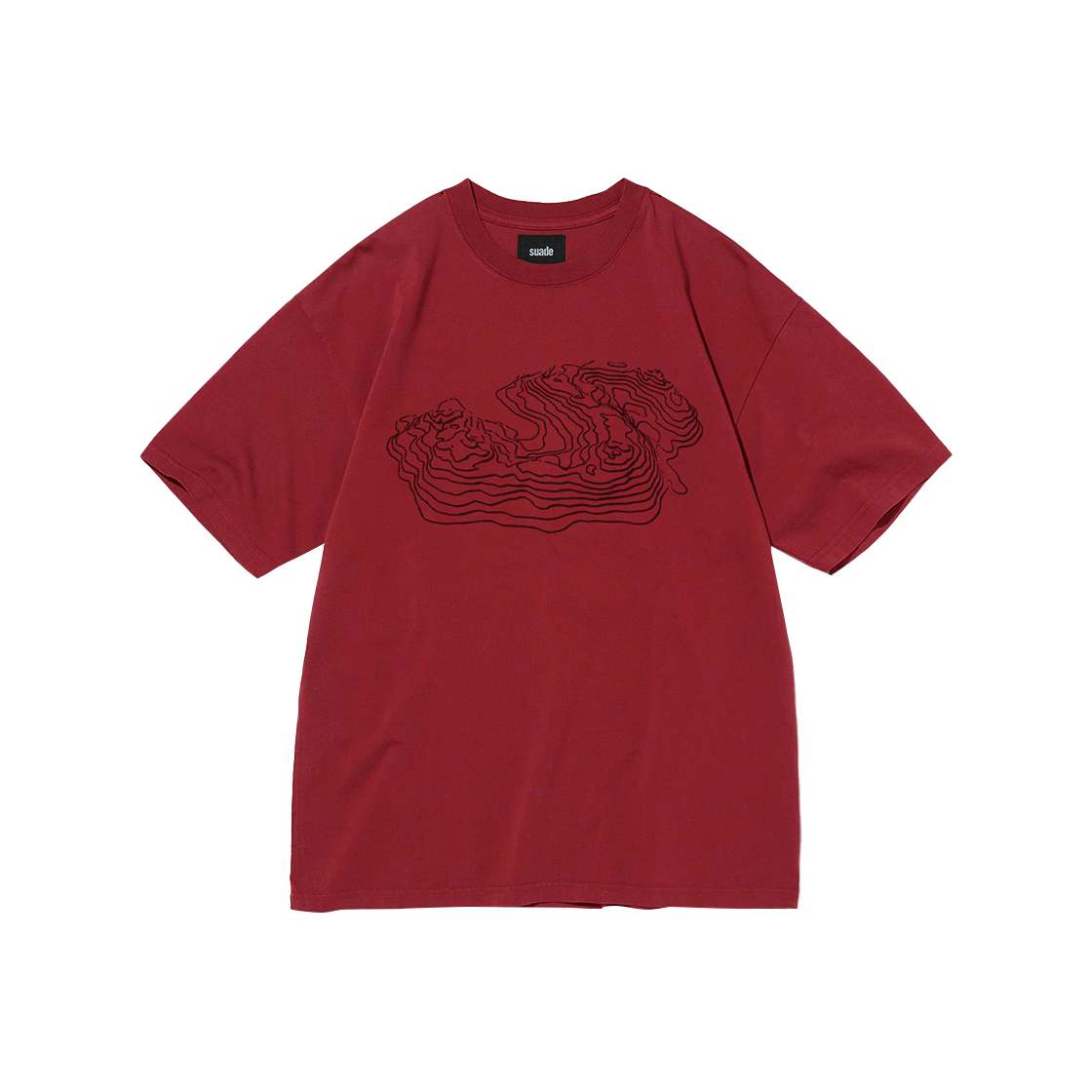 스웨이드 컨투어 티 레드(Suade Contour Tee Red)