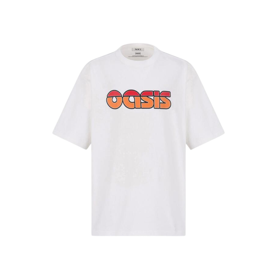 노이스 x 오아시스 로고 티셔츠 아이보리(Noice x Oasis Logo T-Shirt Ivory)