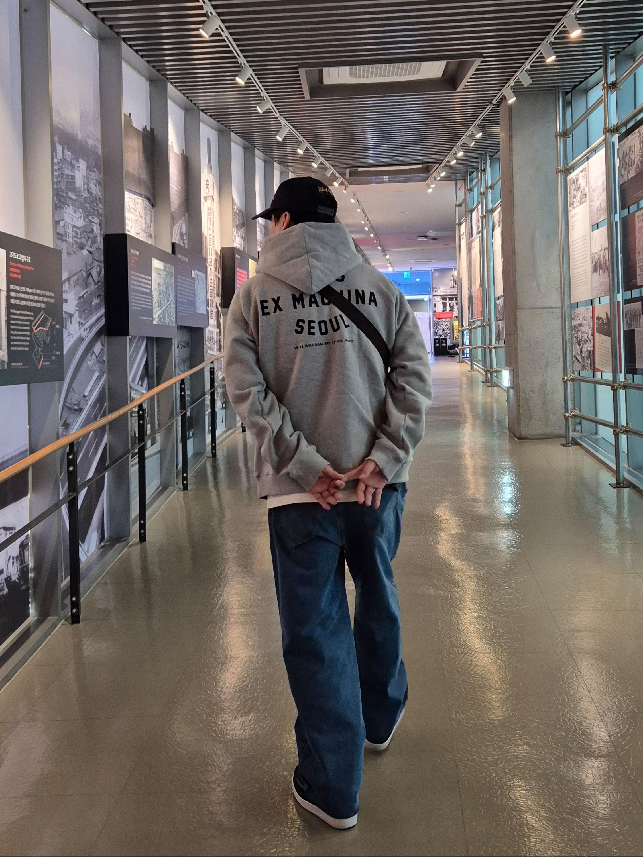 Wrangler Rope Logo Chain Stitch Cap Navy, Deus Ex Machina Seoul Address Hoodie Grey Marle 착용 스타일 - 4