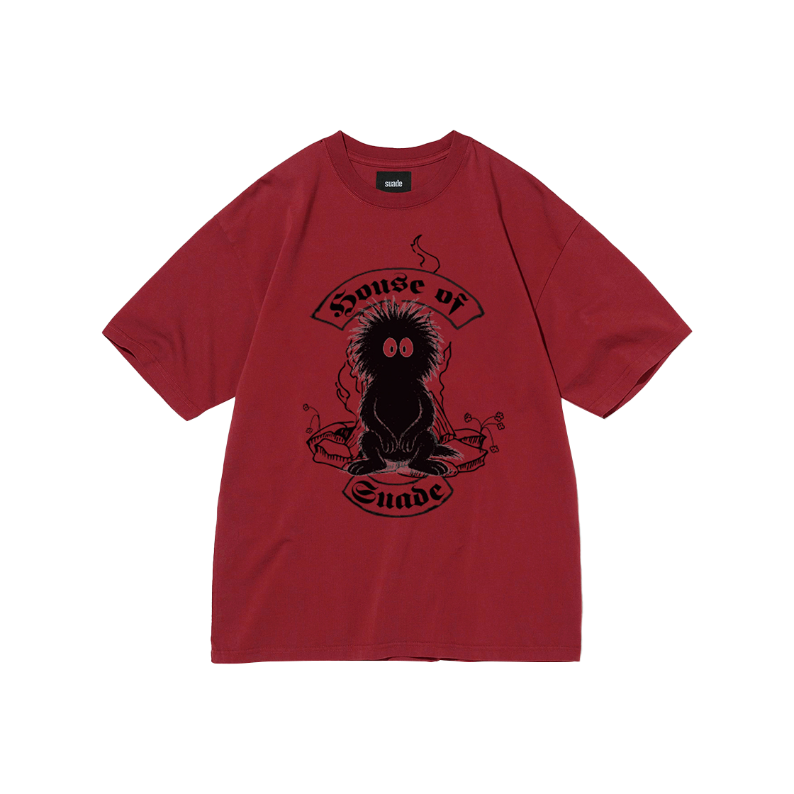 스웨이드 더스트 맨 티 레드