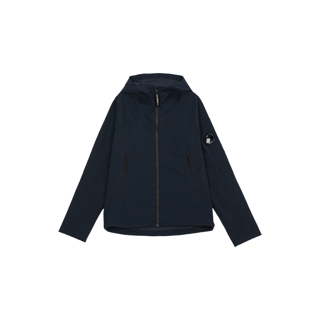 【C.P. Company】Hood Zip Up Black White 25SS 24694039_54677462_1000.jpg