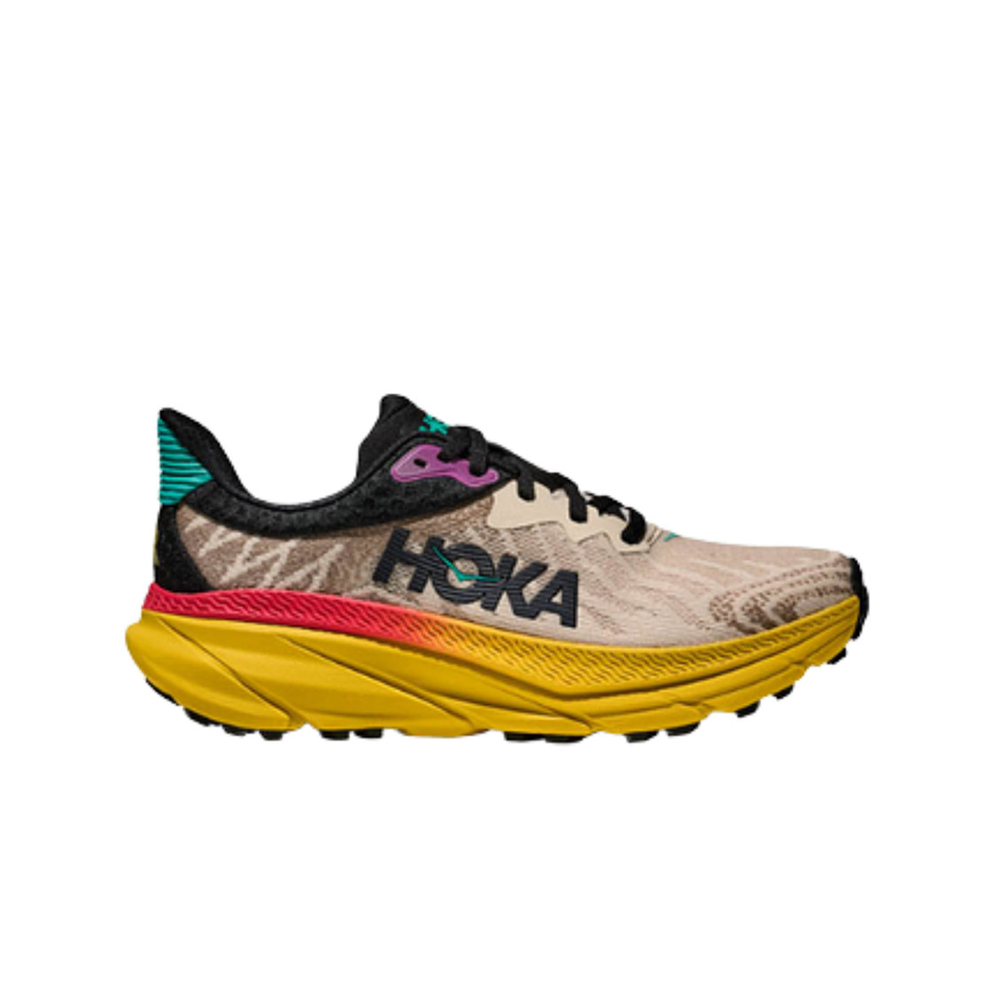 (W) 호카 챌린저 7 오트밀 제스트((W) Hoka Challenger 7 Oatmeal Zest) - 1