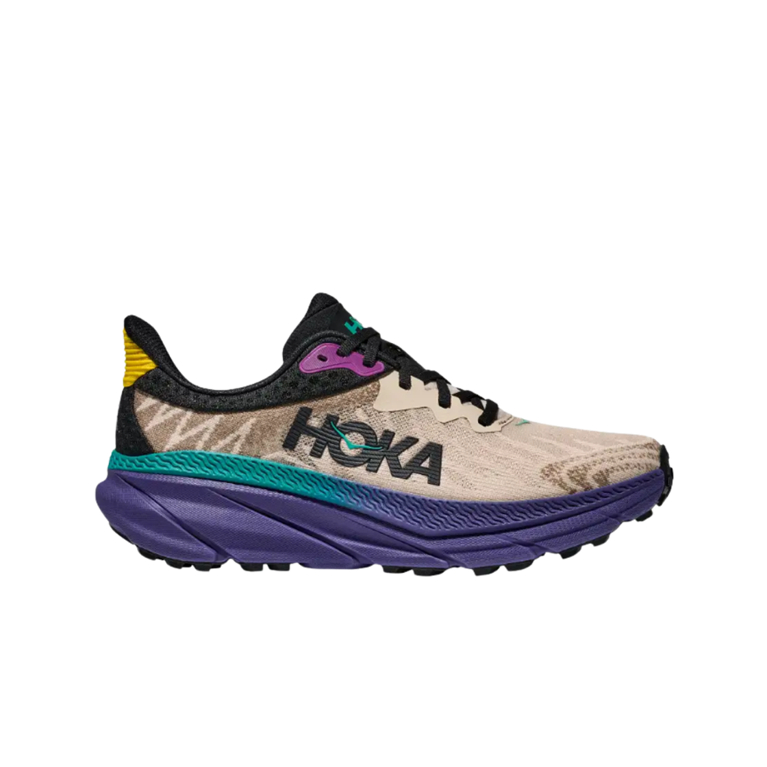 호카 챌린저 7 오트밀 마운틴 아이리스 - 레귤러(Hoka Challenger 7 Oatmeal Mountain Iris - Regular) - 1