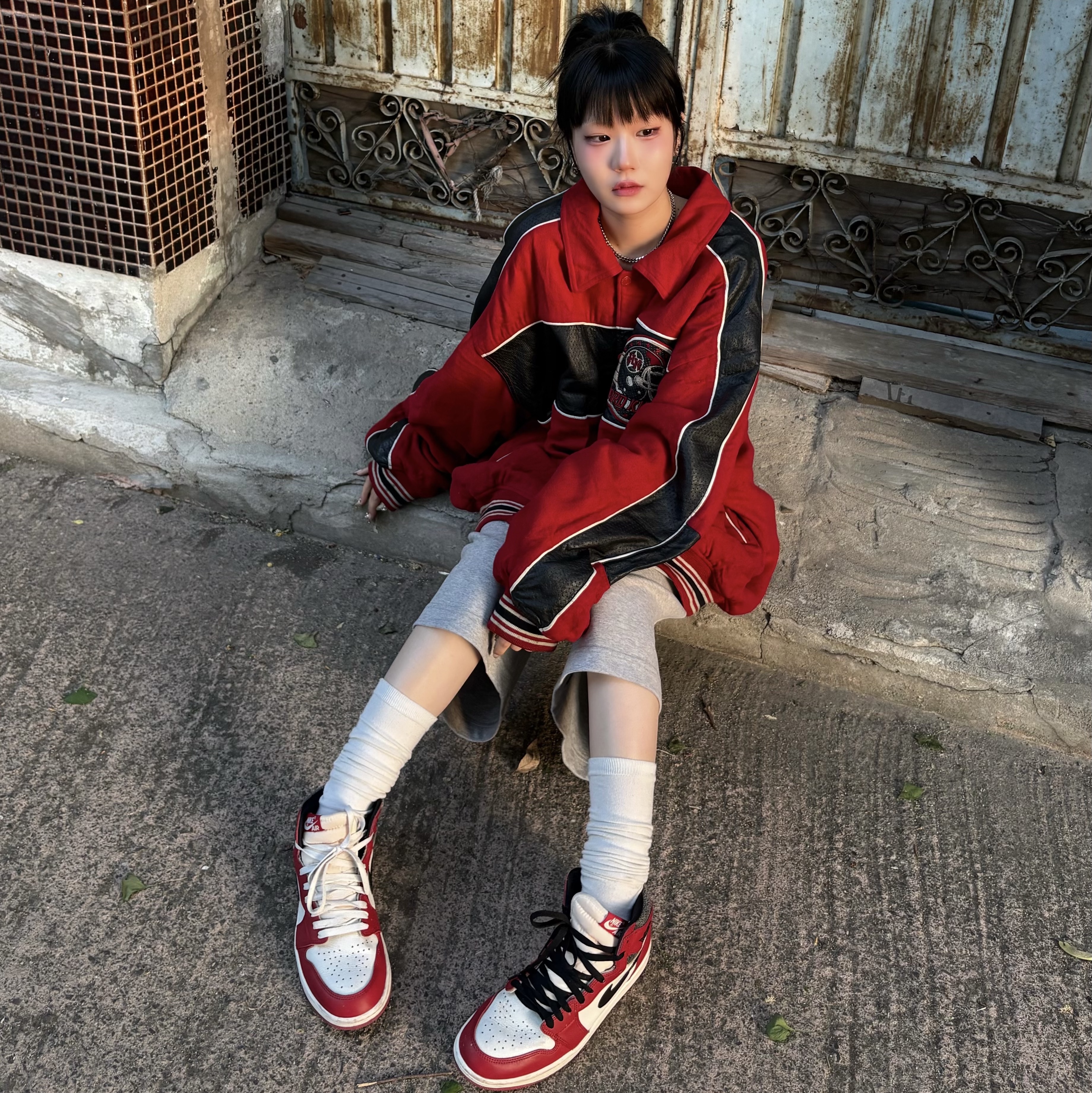 Jordan 1 Retro High OG Chicago 2022 착용 스타일 - 2