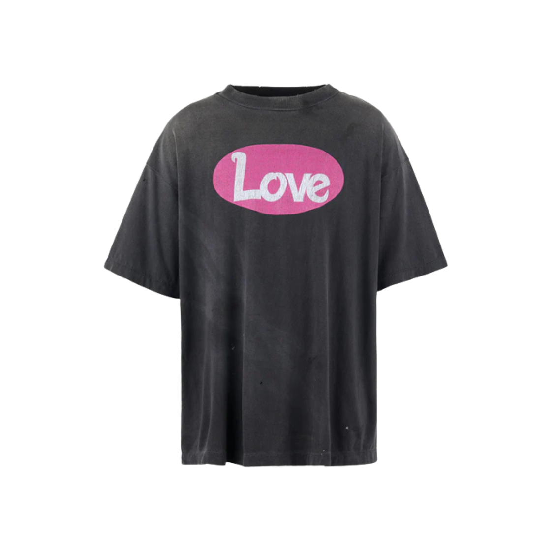 세인트 마이클 러브 숏슬리브 티셔츠 블랙 - 25SS(Saint Mxxxxxx Love S/S T-Shirt Black - 25SS) - 1