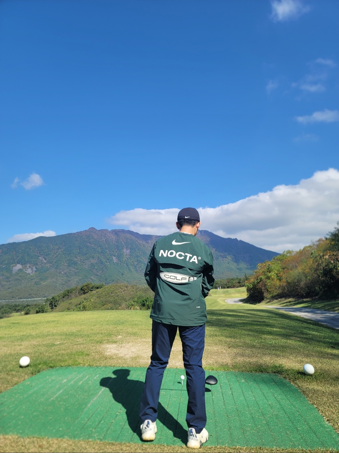 Nike x Drake Nocta Golf Crewneck Top Green - US/EU 착용 스타일