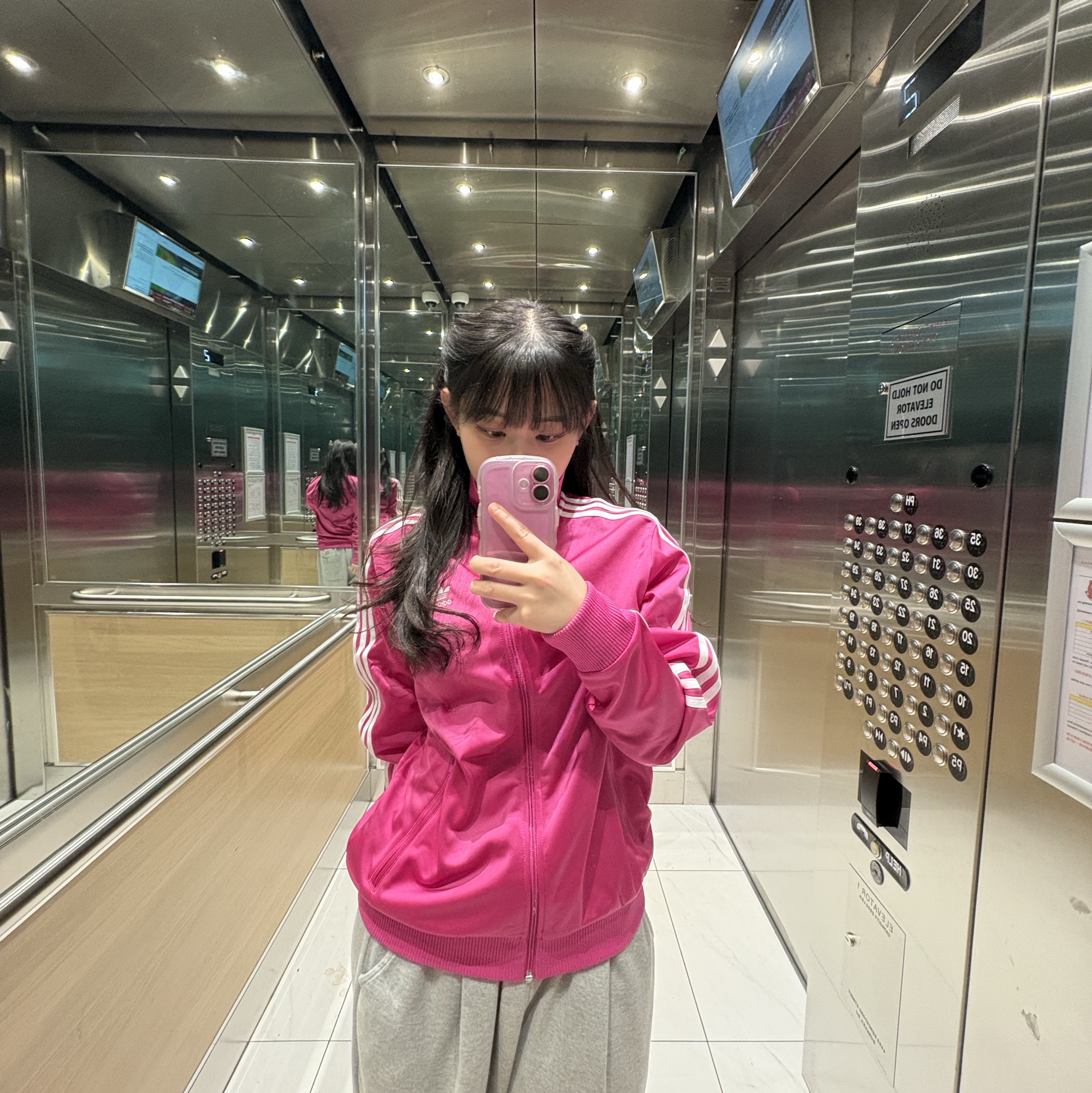 Adidas Adicolor Woven Firebird Track Top Better Scarlet - US Sizing 착용 스타일