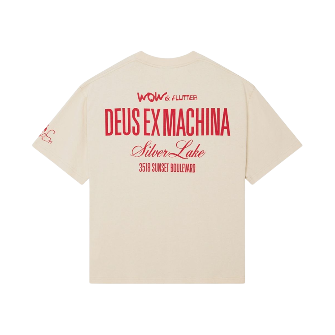 데우스 엑스 마키나 센서리 오버로드 티셔츠 베이지(Deus Ex Machina Sensory Overload T-Shirt Beige) - 2