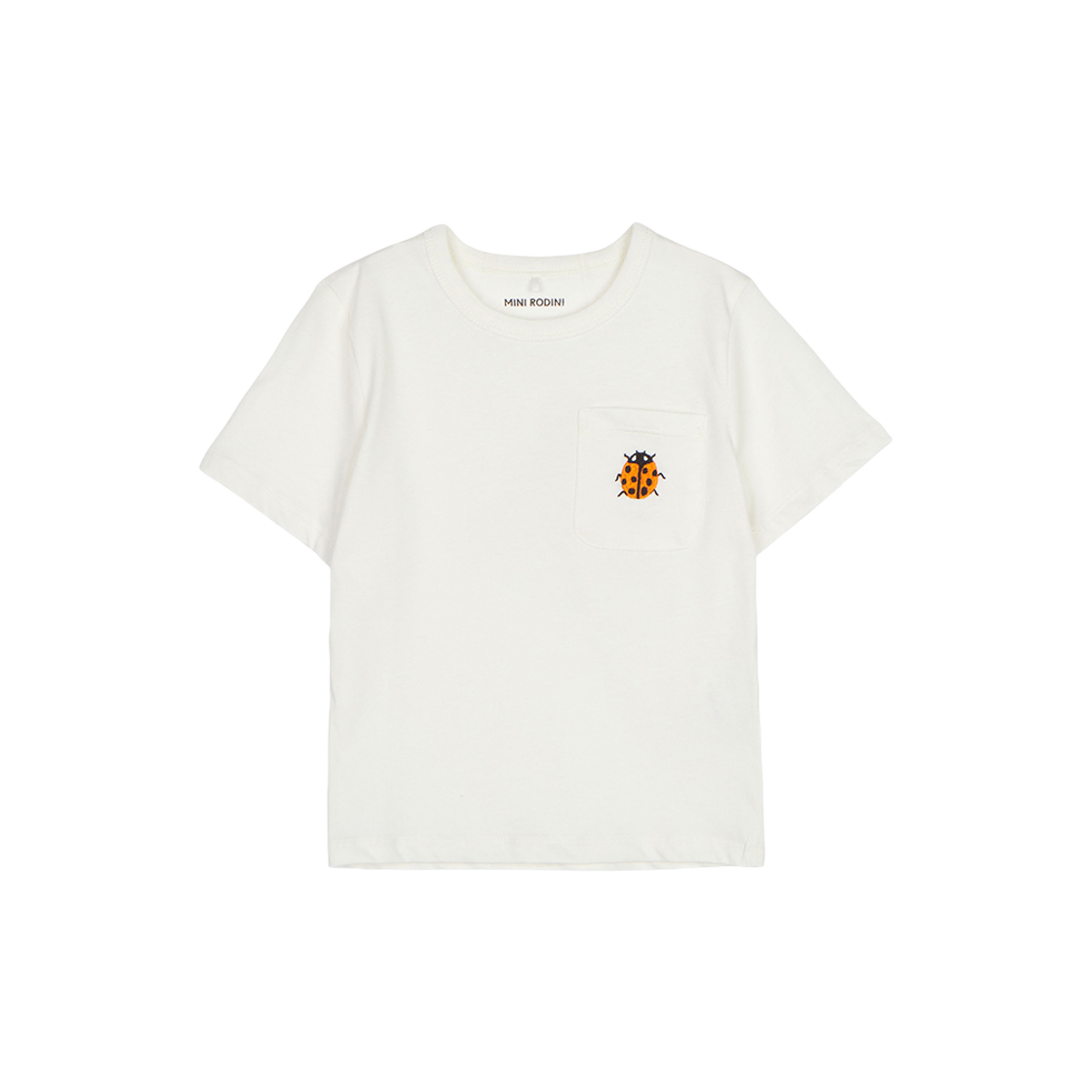 2522011011 (Kids) Mini Rodini Short Sleeve T-Shirt White