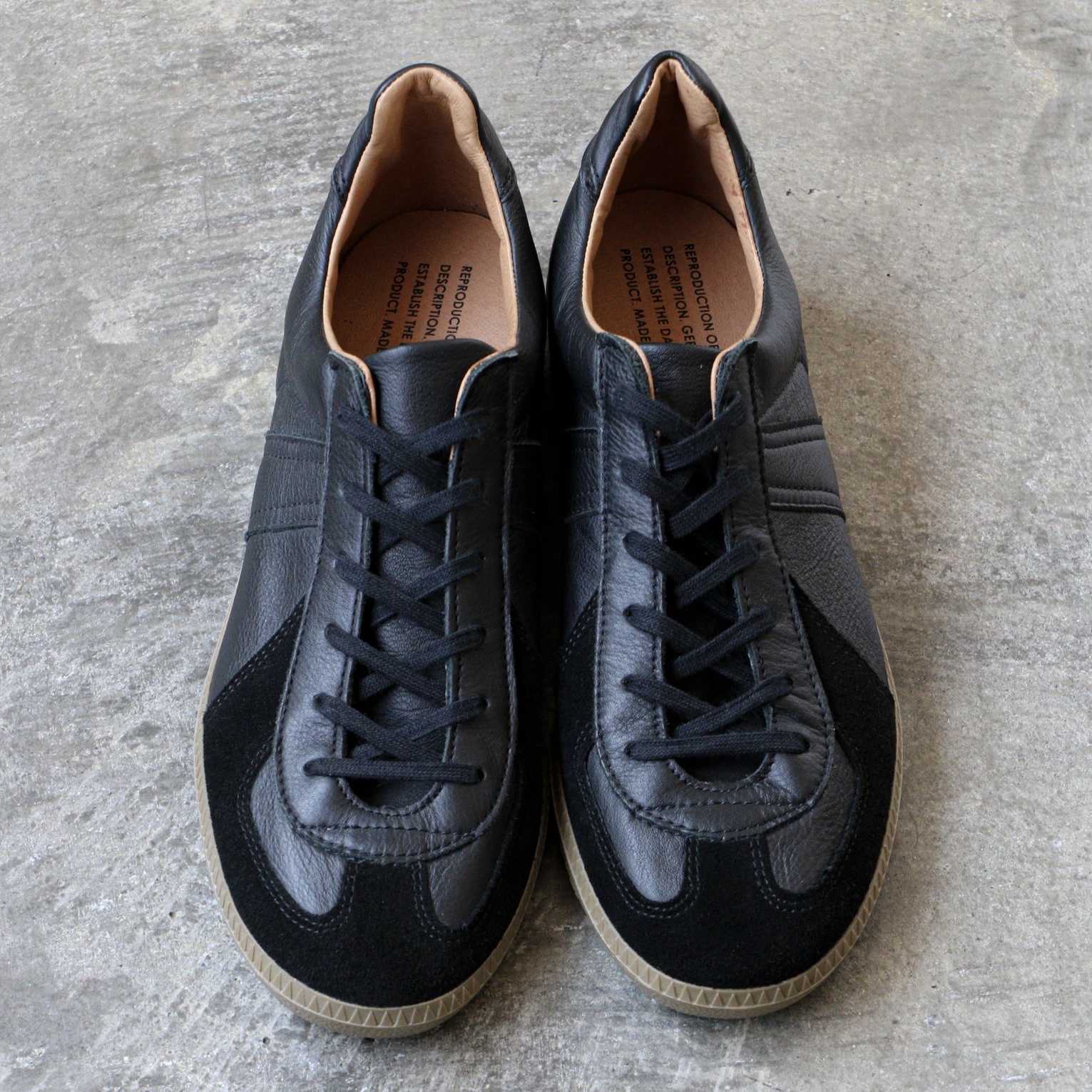 Reproduction of Found German Military Trainer 1700L Black 착용 스타일 - 2
