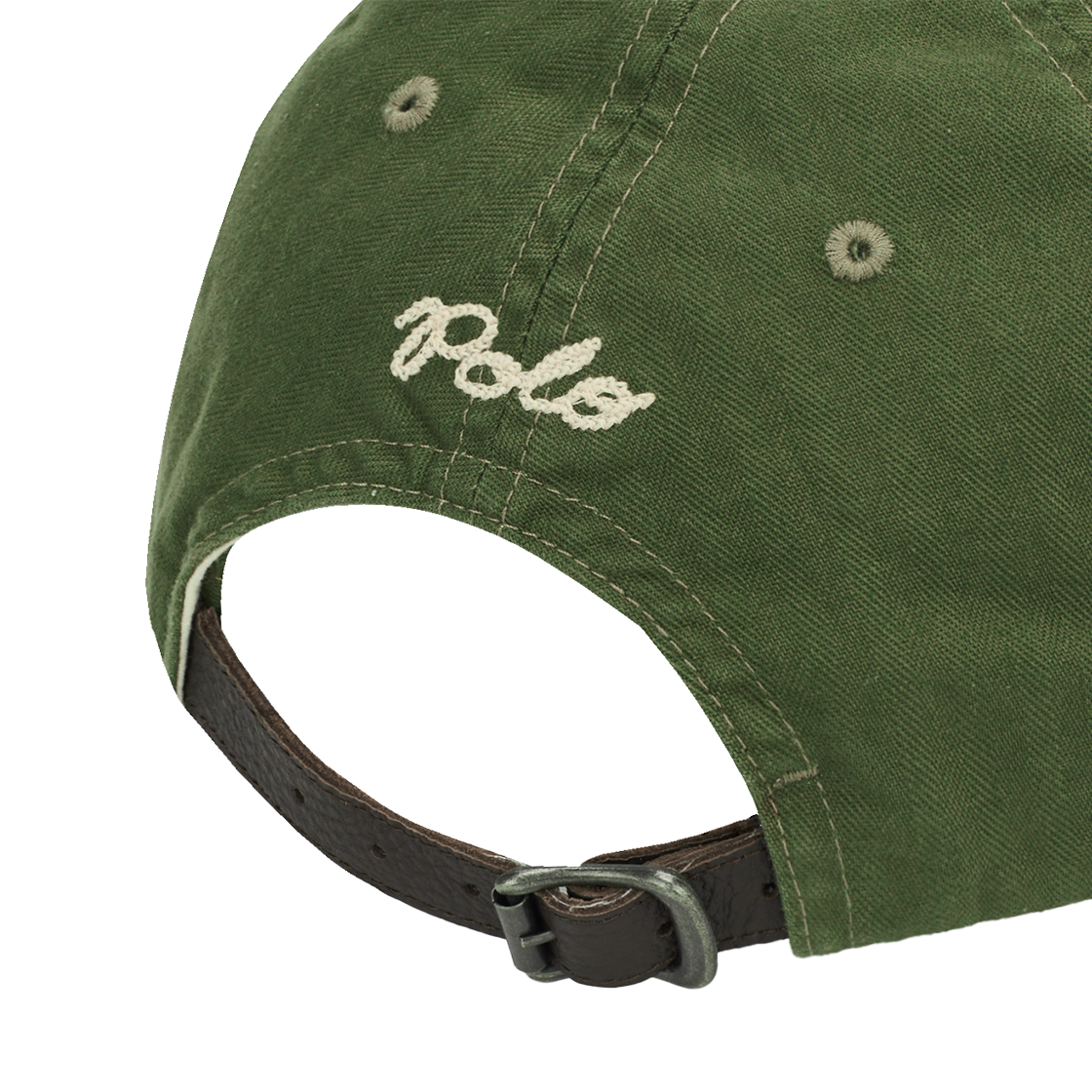 KM5BHTCRLJ6OL [30% 적립] Polo Ralph Lauren Herringbone Ball Cap Olive Mountain - 25SS - #5