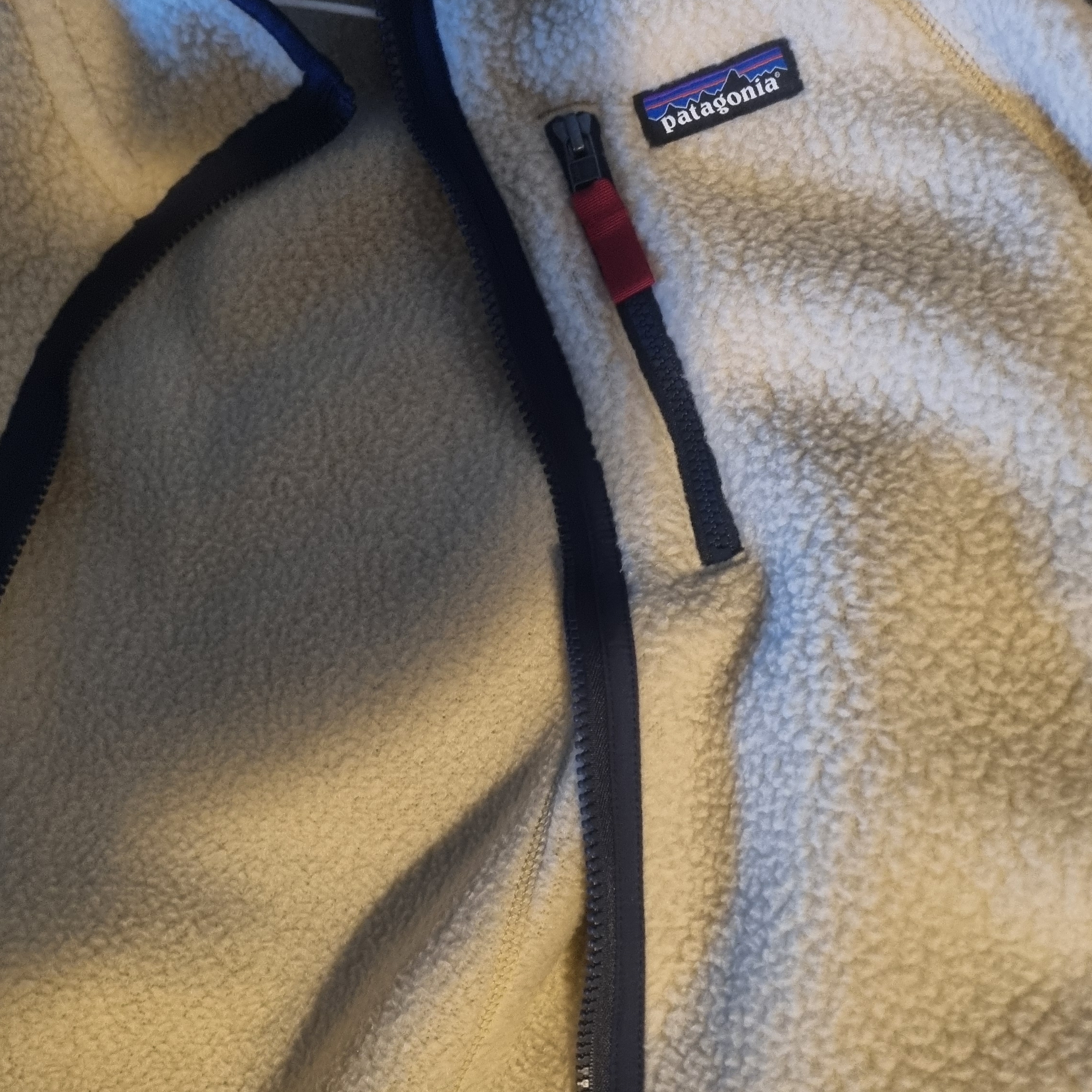 Patagonia Retro Pile Fleece Jacket El Cap Khaki 착용 스타일