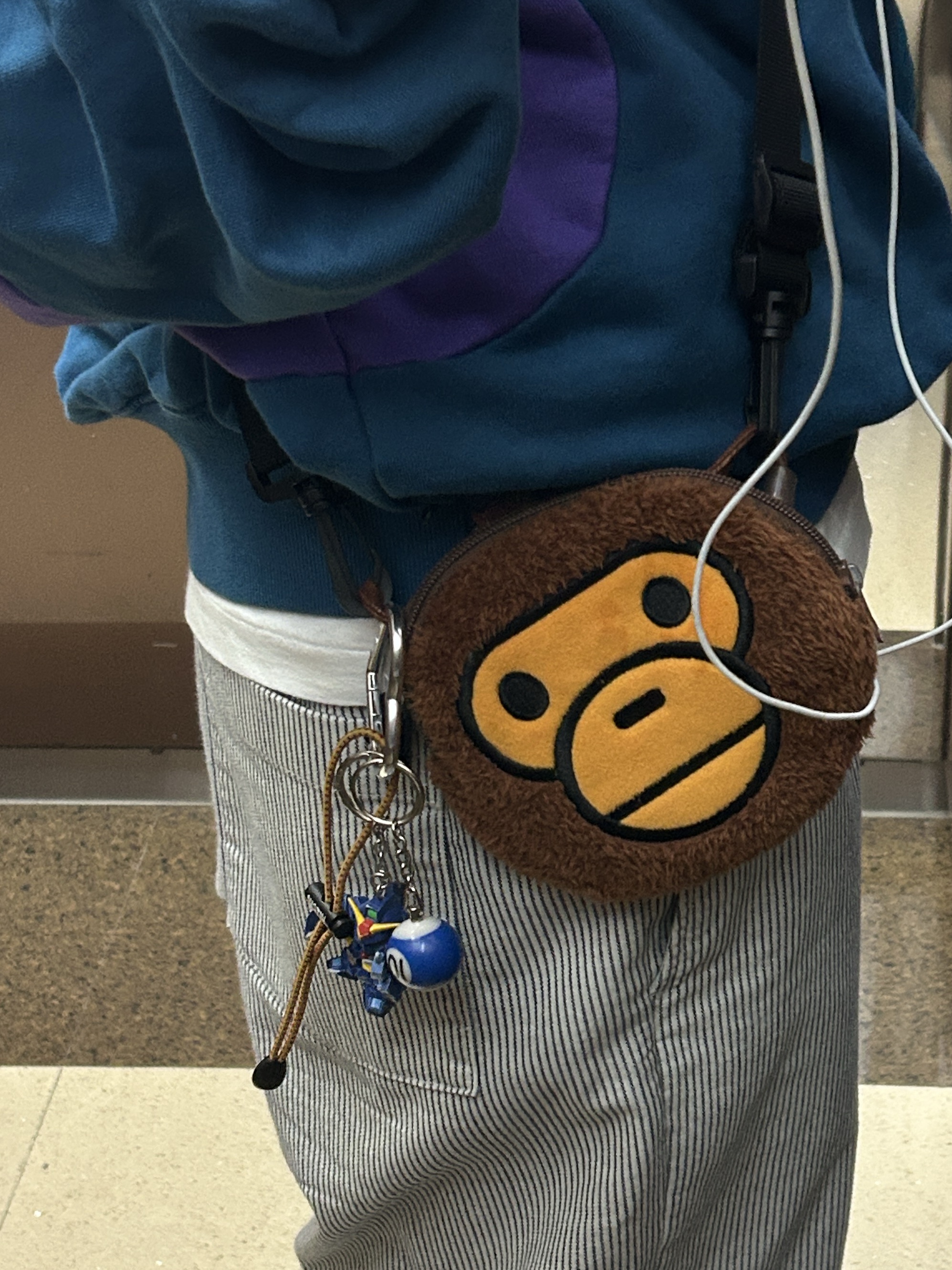 Human Made Heart Carabiner Silver μ°©μ© μ€νμΌ - 1