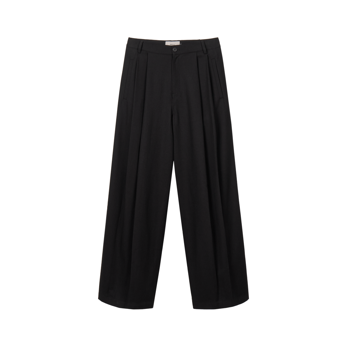 비긴202 워시드 코튼 도비 팬츠 워시드 블랙(Begin202 Washed Cotton Dobby Pants Washed Black)