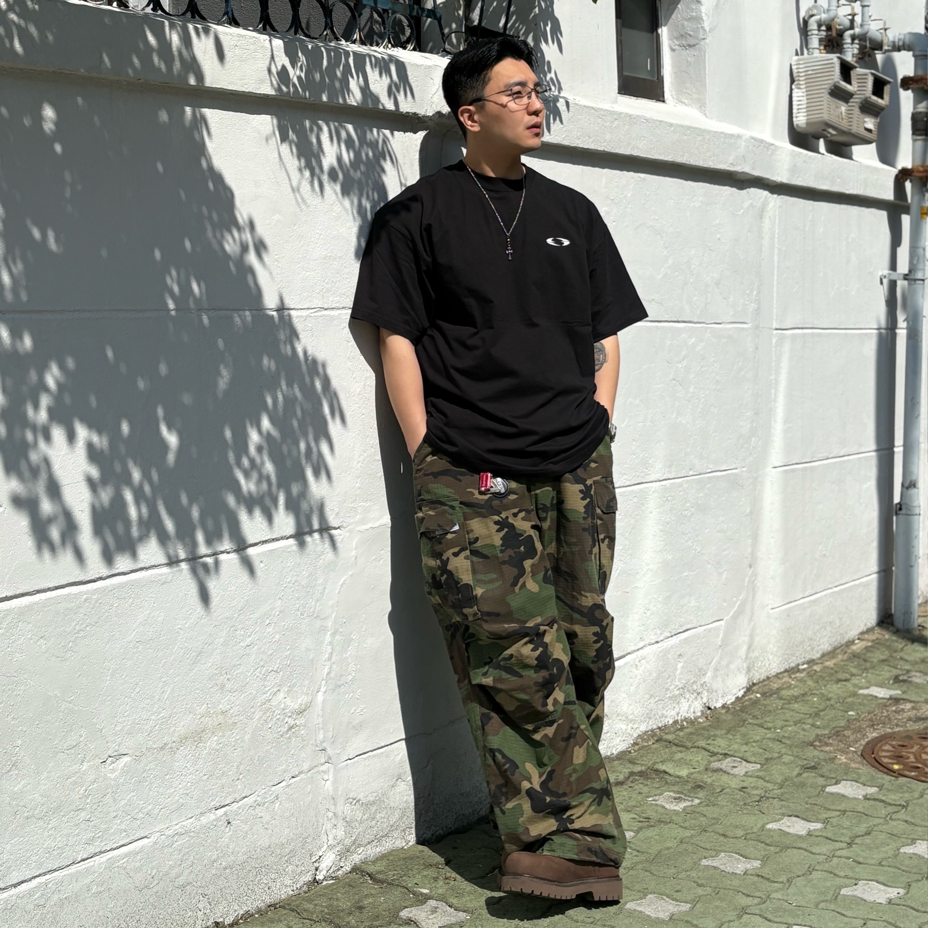 LOSTGARDEN Route Brown 착용 스타일 - 2