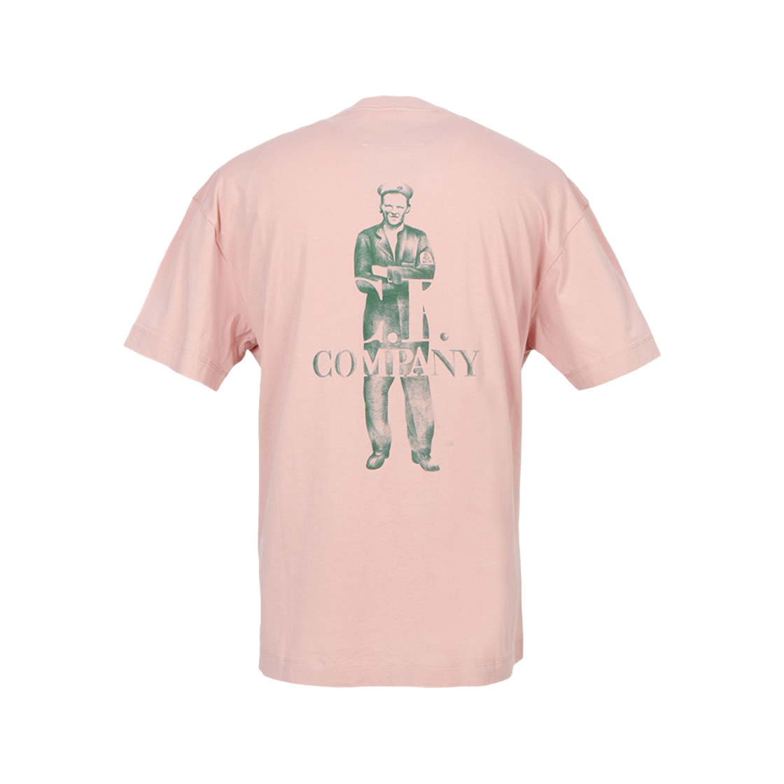 18CMTS141A005100W520 C.P. Company Short Sleeve T-Shirt Pink - 25SS
