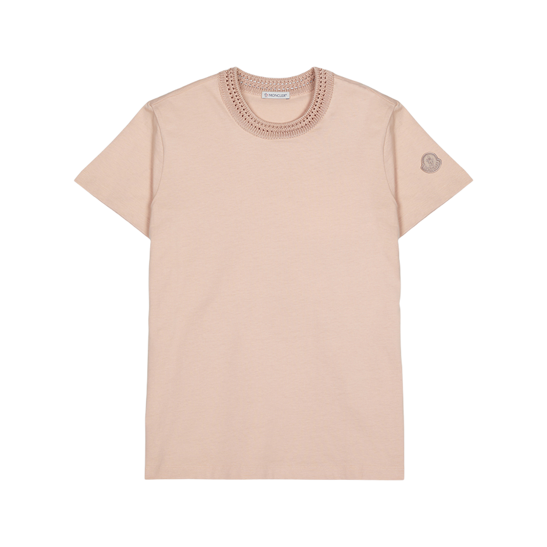 K1-093-8C00043-89ADC-511 (W) Moncler Short Sleeve T-Shirt Pink - 25SS