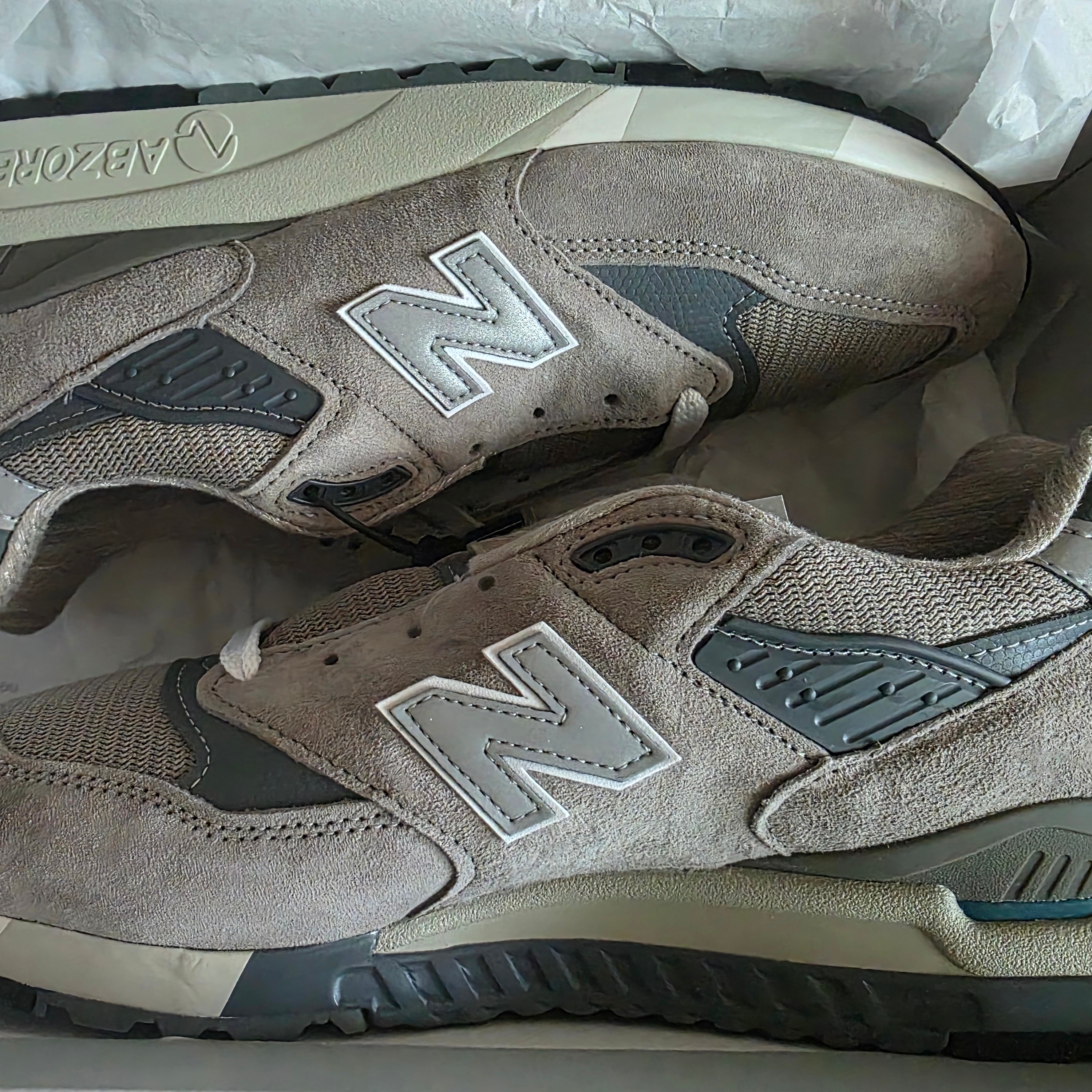 New Balance 998 Core Made in USA Grey Silver 착용 스타일