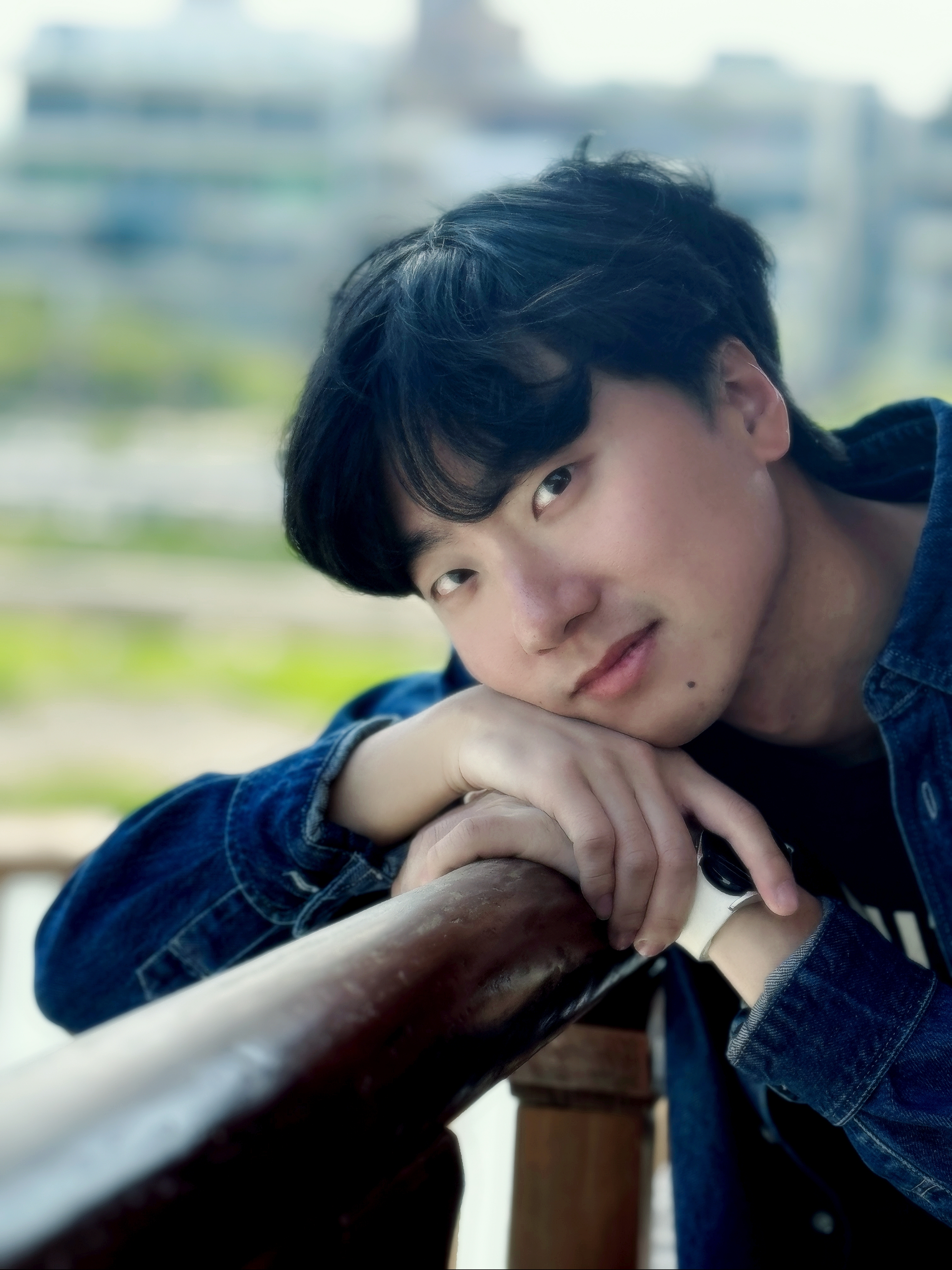 Supreme Small Box Shirt Denim - 22FW 착용 스타일 - 2