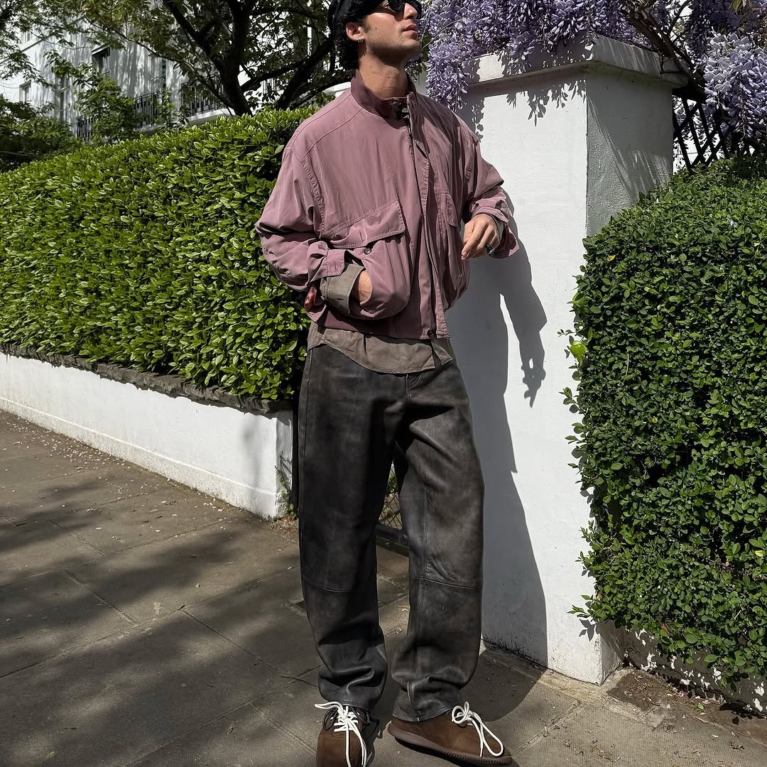 [KREAM 단독] Namacheko Osterly Sneaker Sprayed Brick - 25SS 착용 스타일