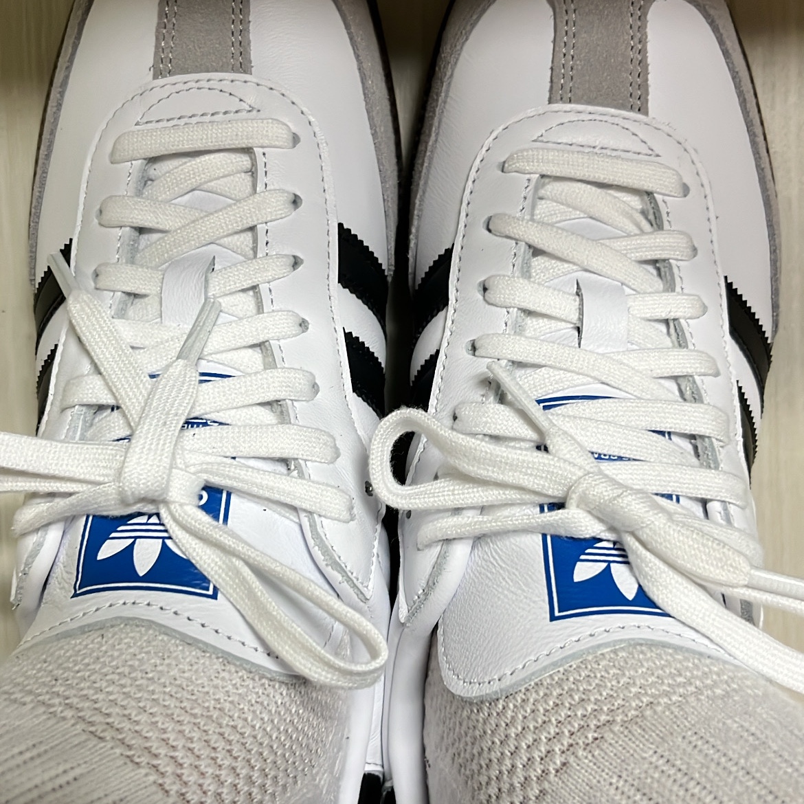 Adidas Samba OG Cloud White 착용 스타일