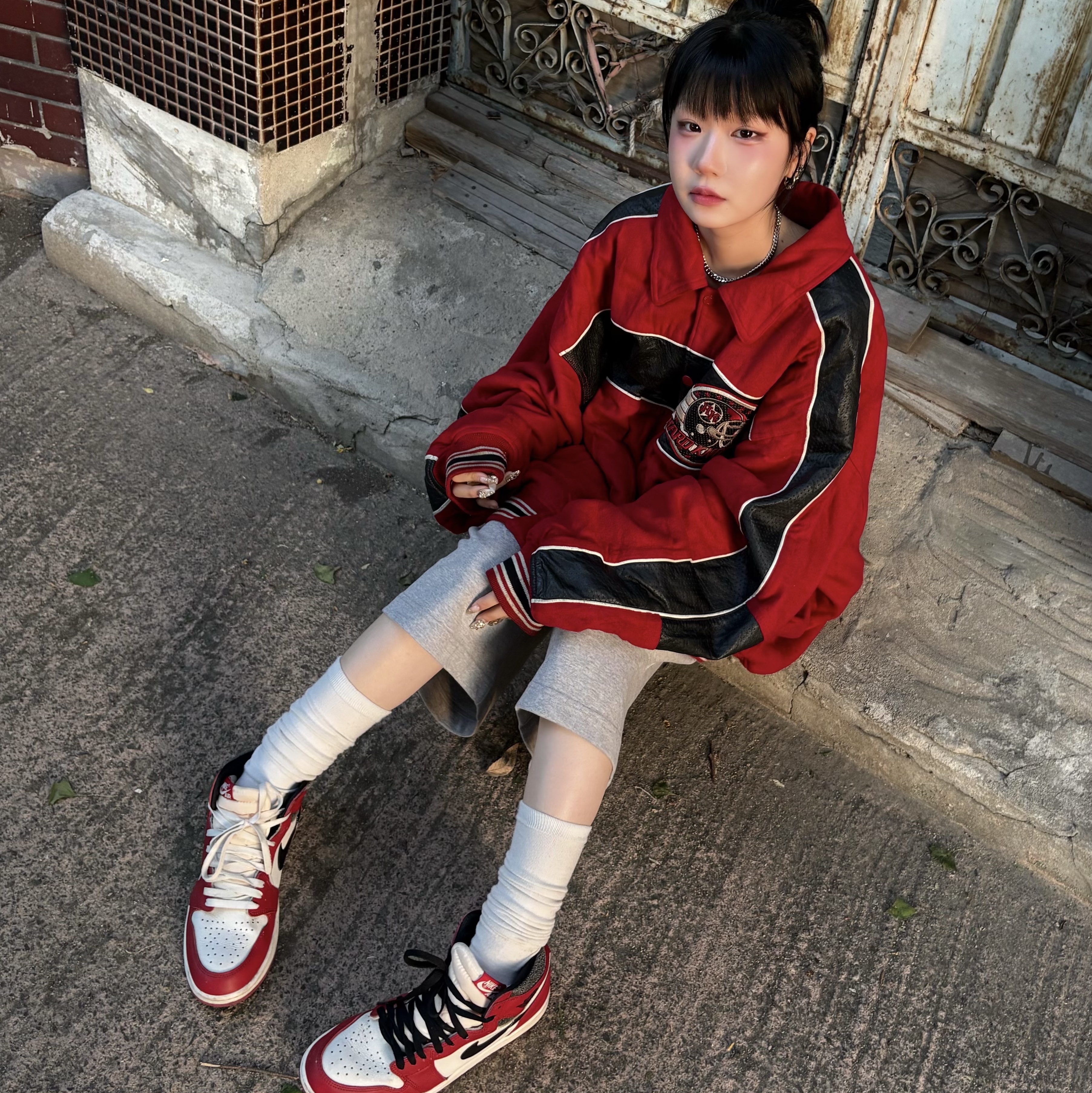 Jordan 1 Retro High OG Chicago 2022 착용 스타일 - 3