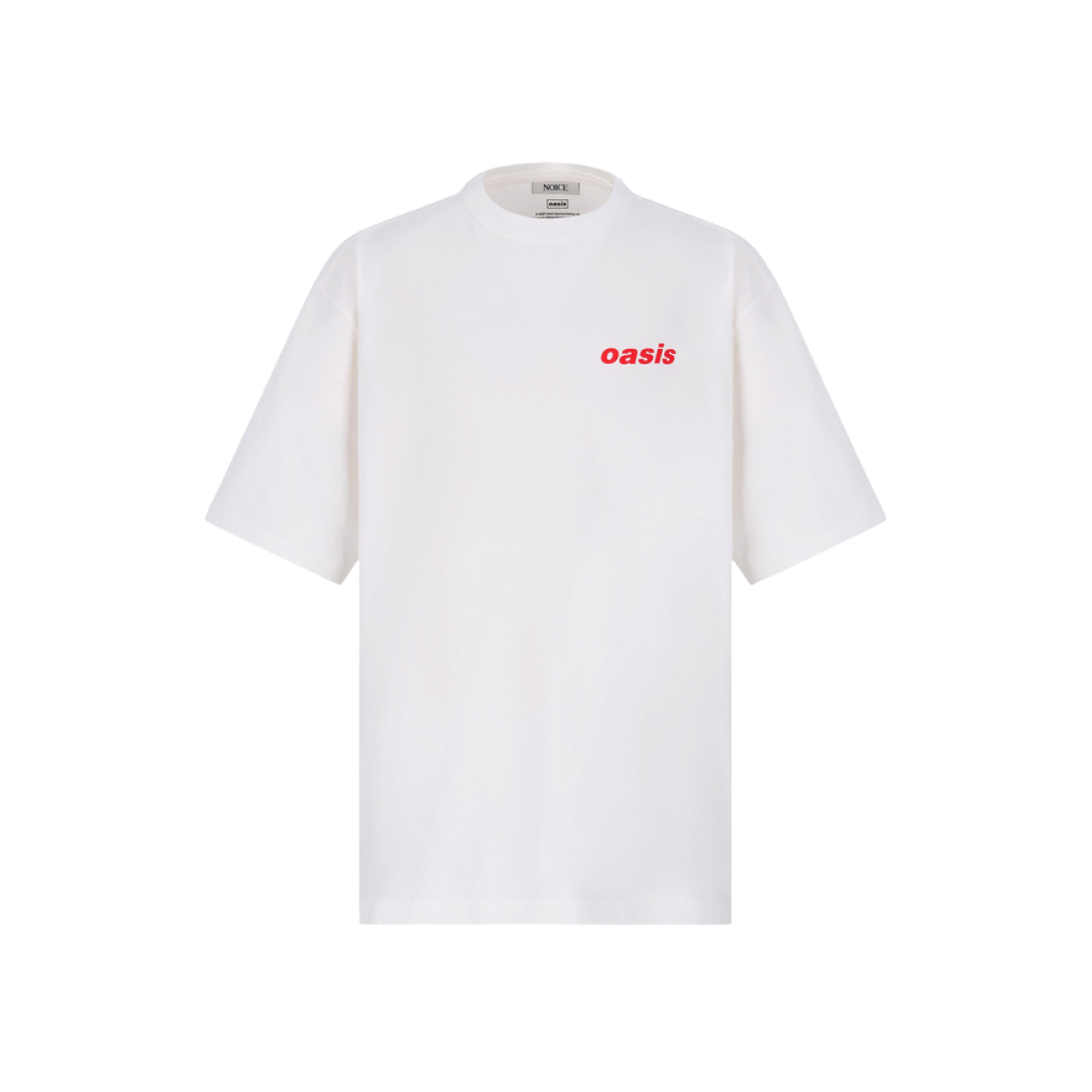 노이스 x 오아시스 월드와이드 티셔츠 아이보리(Noice x Oasis Worldwide T-Shirt Ivory)