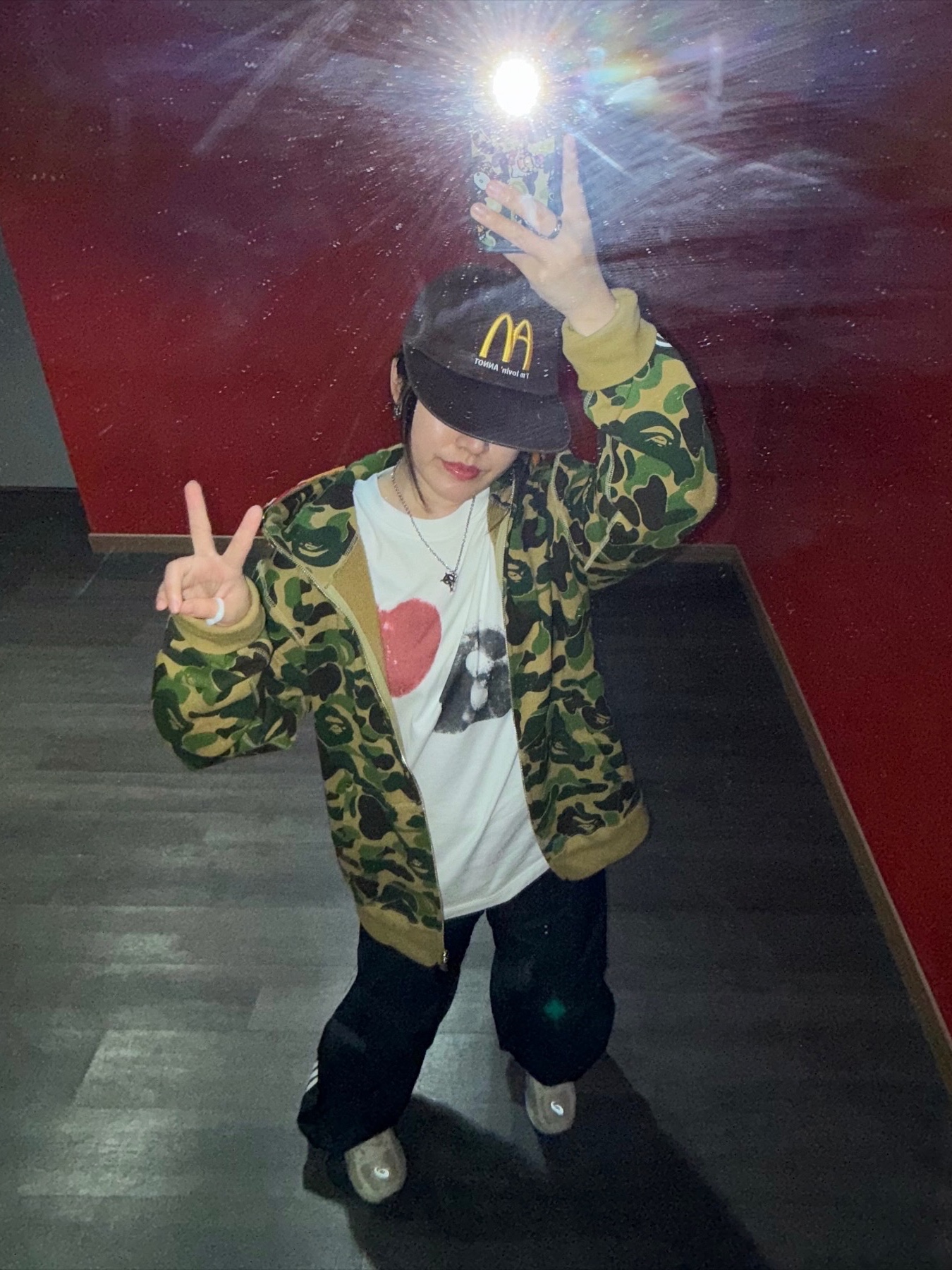 BAPE ABC Camo Tiger Full Zip Hoodie Army Green, Asics Jog 100 S Birch - 2E Wide 착용 스타일 - 1