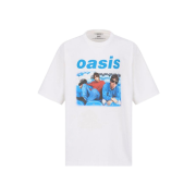 Noice x Oasis Maine Road T-Shirt Ivory