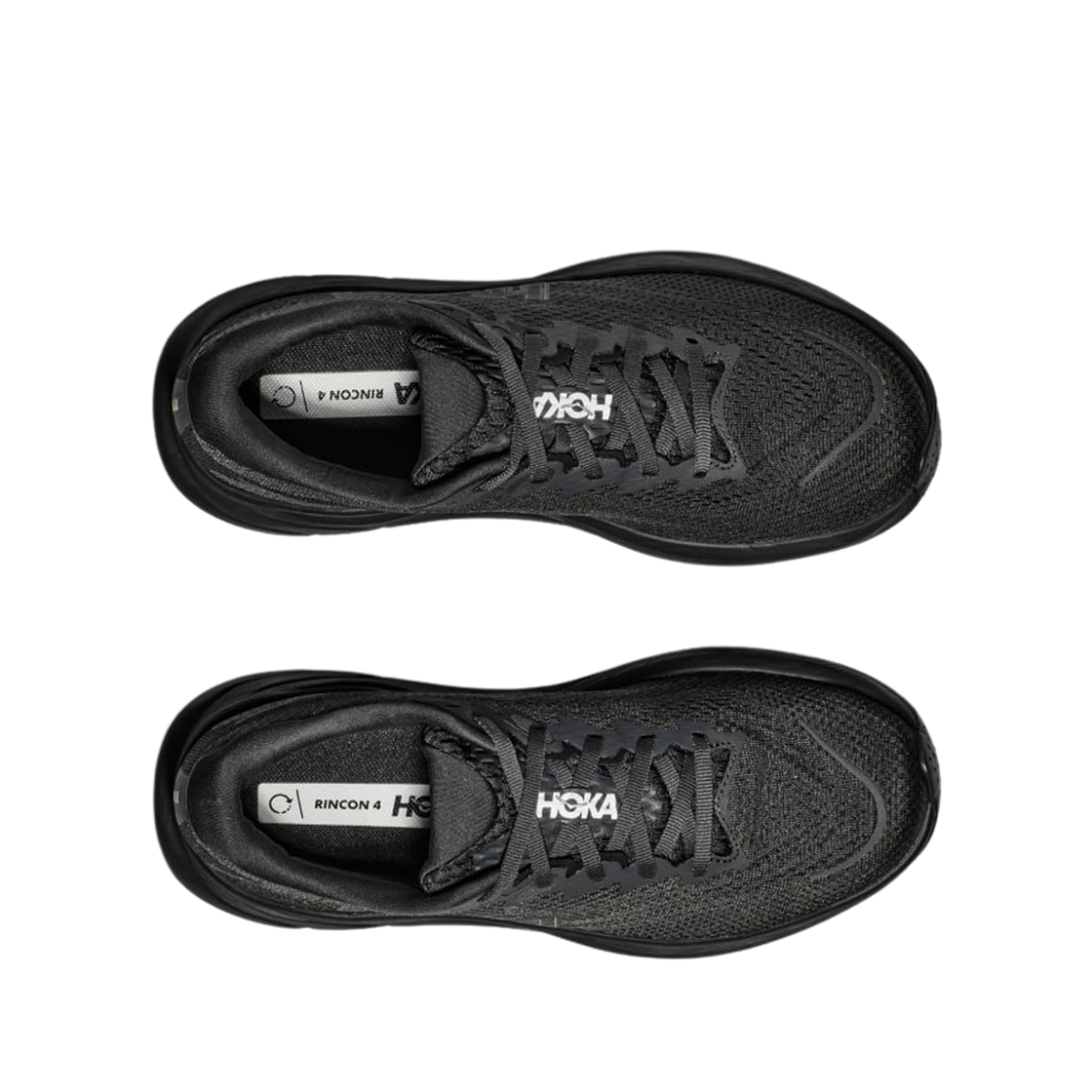 (W) 호카 링컨 4 블랙 - 와이드((W) Hoka Rincon 4 Black - Wide) - 2