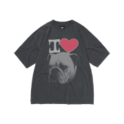 Suade Bulldog Tee Pigment Black