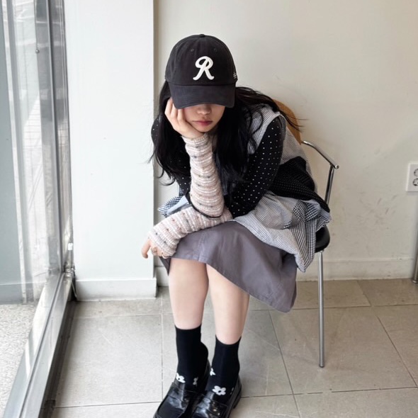 American Needle Archive Seattle Rainers MILB Black 착용 스타일 - 2