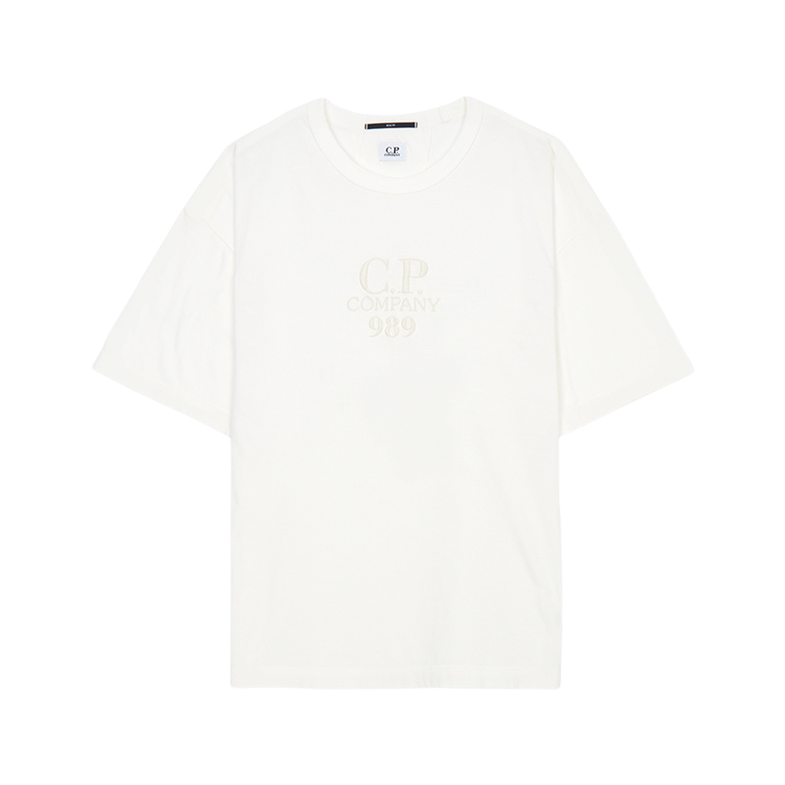 18CMTS284A005697G103 C.P. Company Short Sleeve T-Shirt White - 25SS