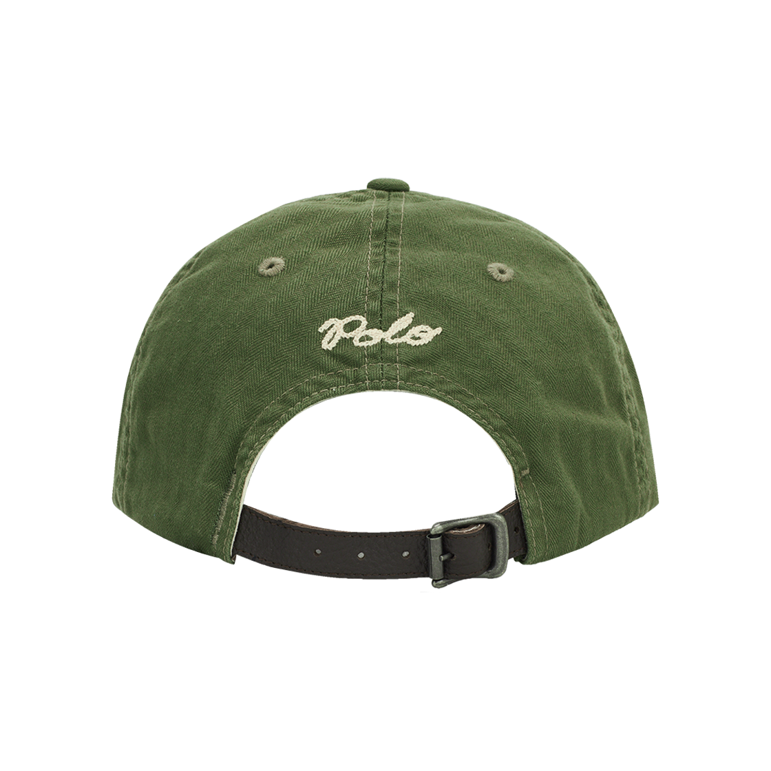 KM5BHTCRLJ6OL [30% 적립] Polo Ralph Lauren Herringbone Ball Cap Olive Mountain - 25SS - #3