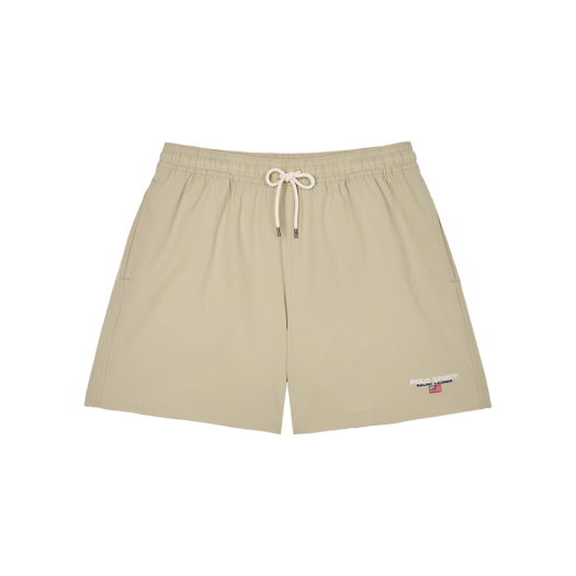KM5BPASRLN0BG [30% 적립] Polo Ralph Lauren 14.6cm Traveler Classic Swim Trunk Beige Khaki - 25SS