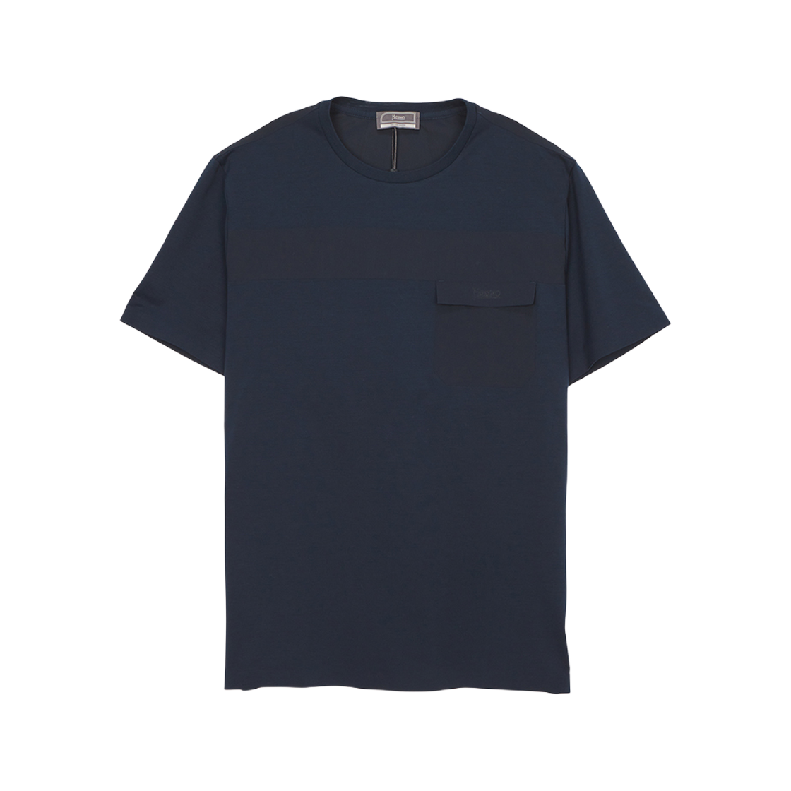 에르노 숏 슬리브 티셔츠 네이비(Herno Short Sleeve T-Shirt Navy)