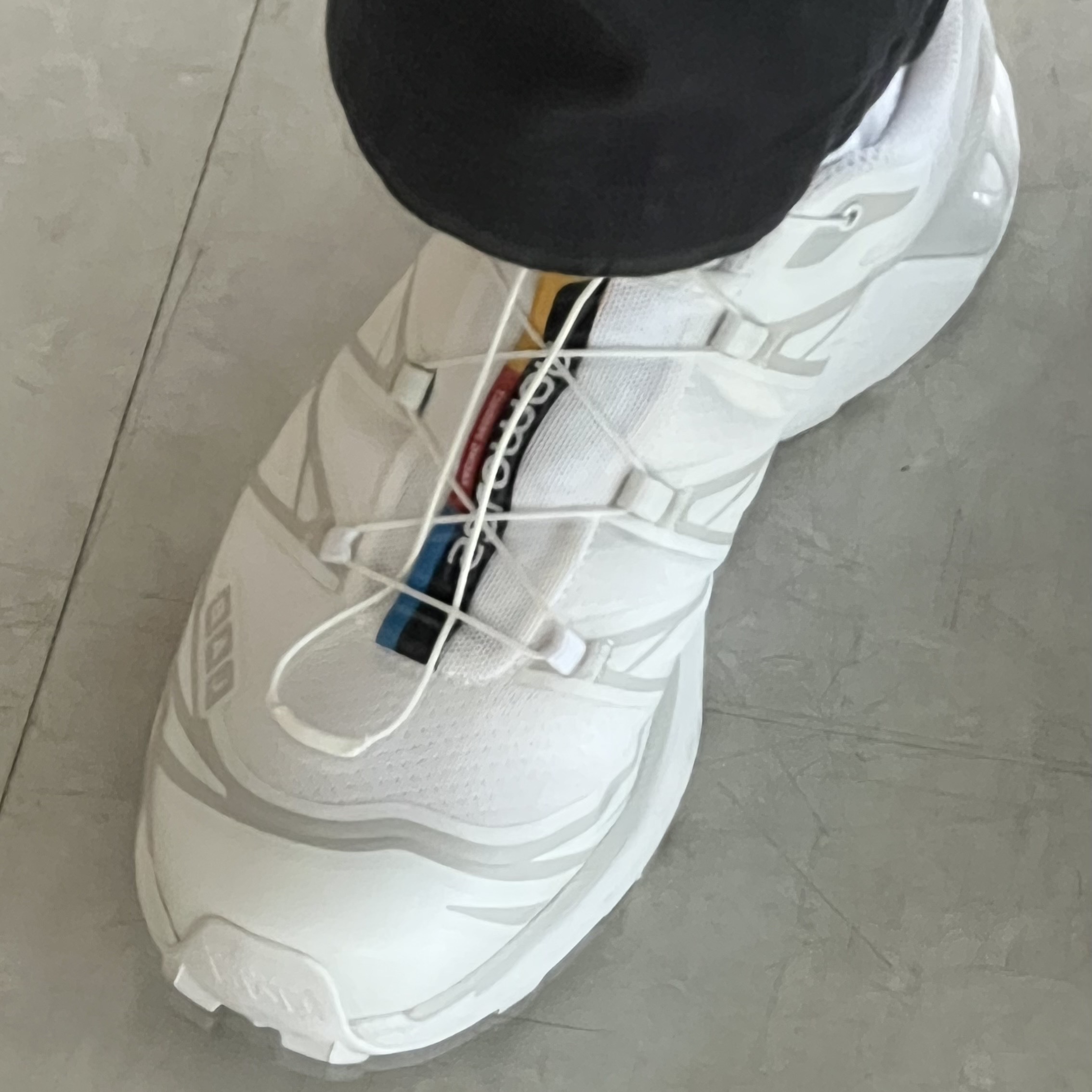 Salomon XT-6 ADV White 착용 스타일 - 4