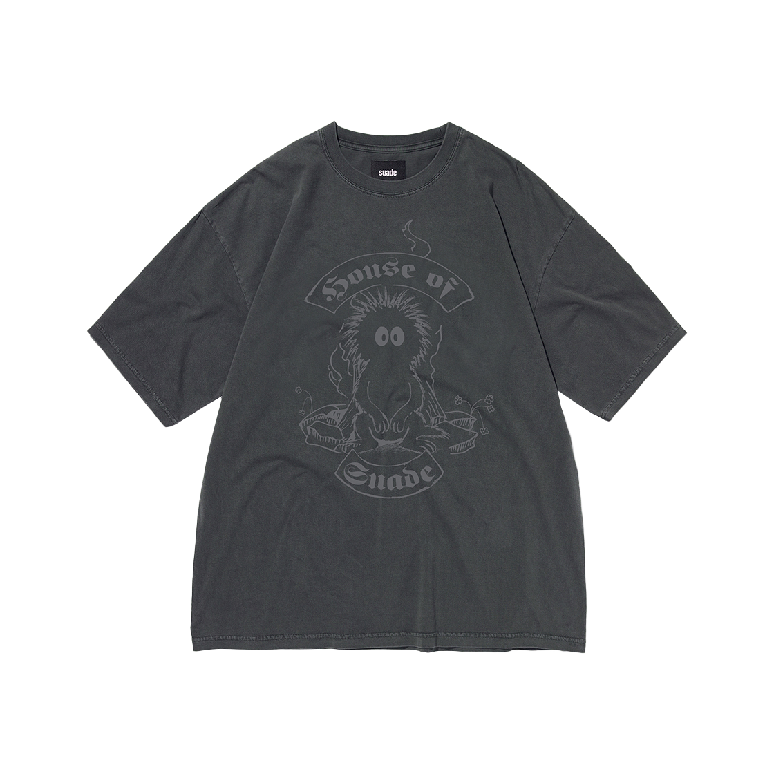 스웨이드 더스트 맨 티 피그먼트 블랙